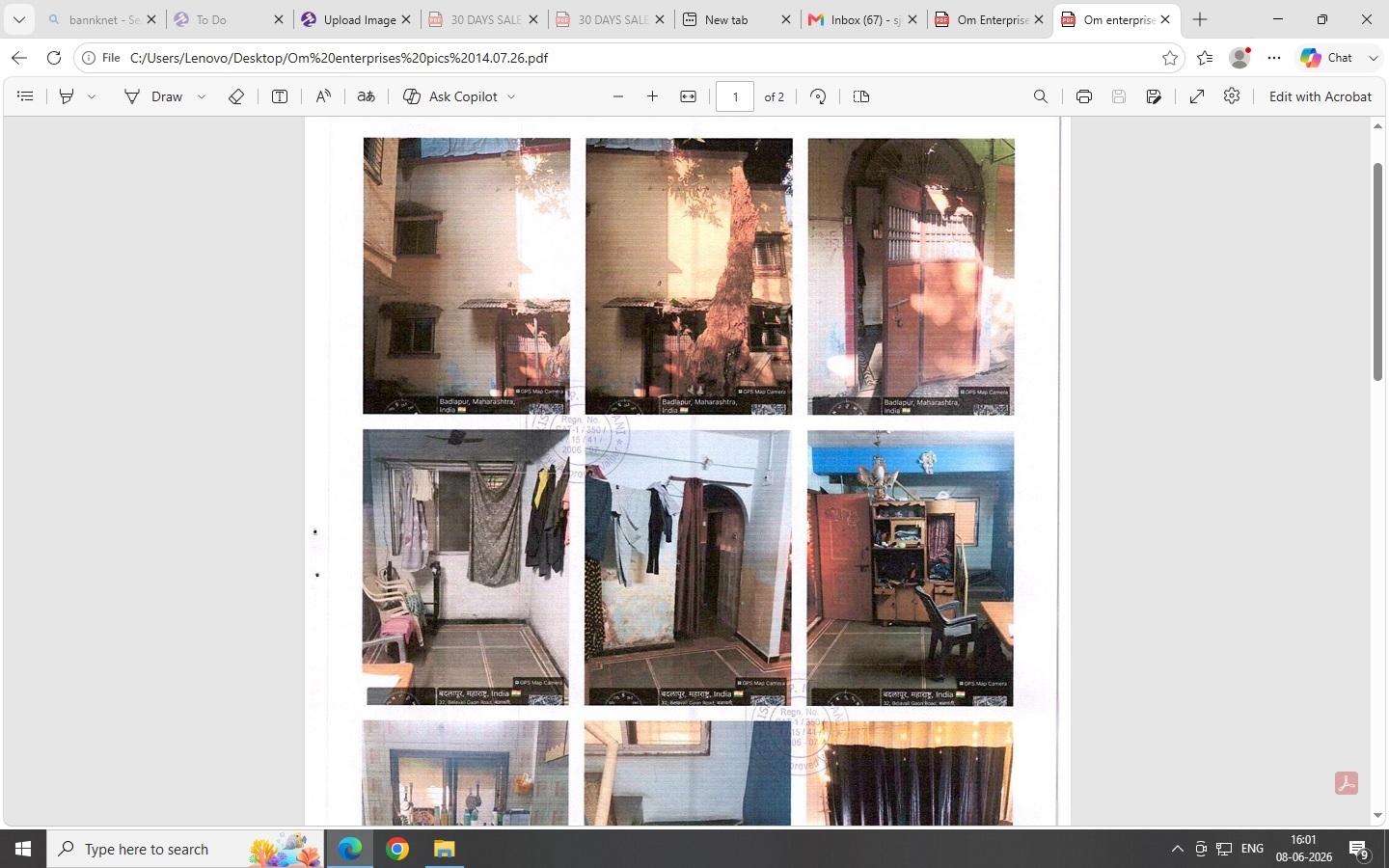 Flat for sale in Sadguru Krupa Co Op Housing society Badlapur — photo 1