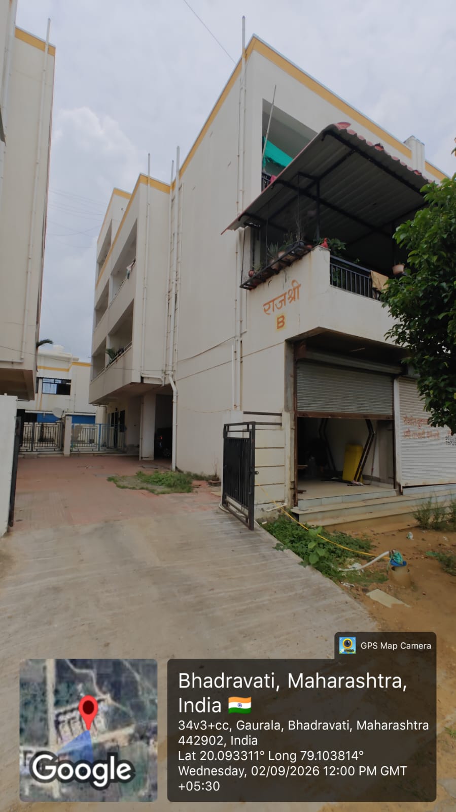 2 BHK Flat for sale in Devalaya Township, Rajashree B Building, Bhadravati Bhadravati MIDC