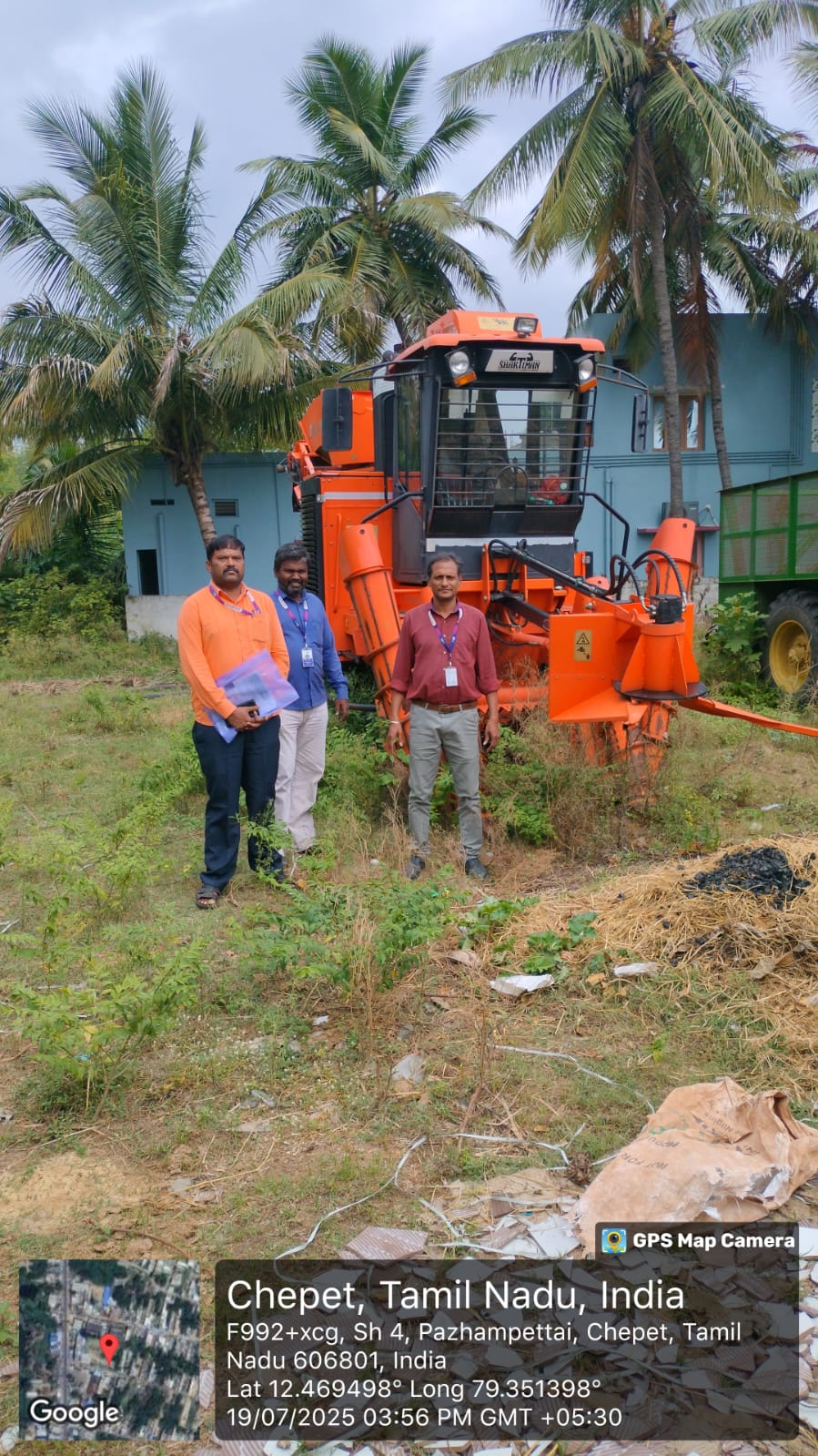 HARVESTER TIRTH AGRO- TECHNOLOGY SAKTHIMAN – SSCH3737 for sale in Tiruvannamalai Chetpet