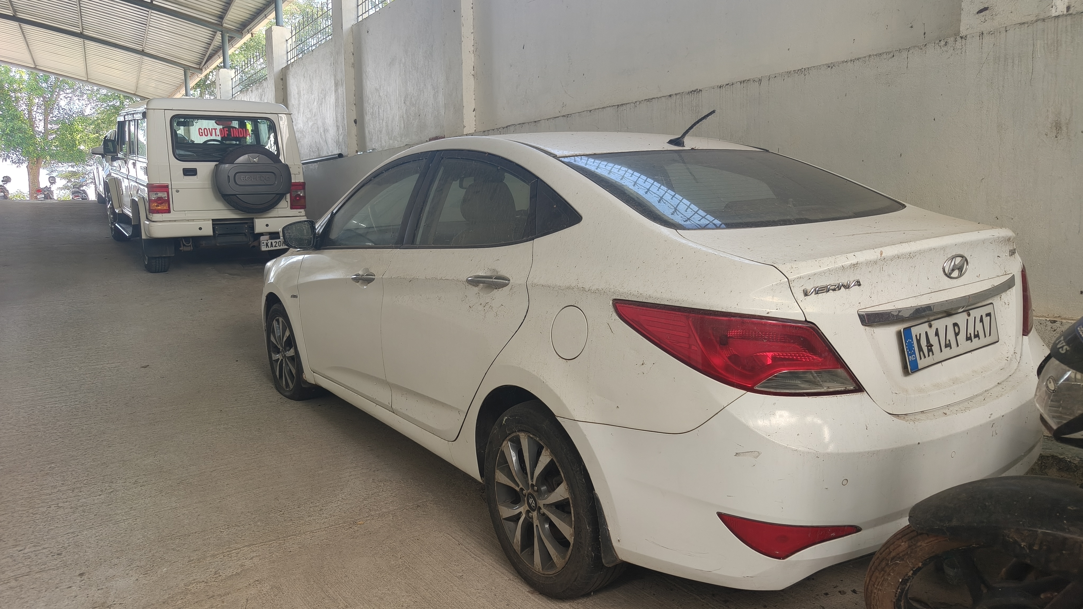 2015 Hyundai Verna SX IVT Sedan 125955 km 11 years for sale in SHIVAMOGGA RO Shivamogga — photo 3