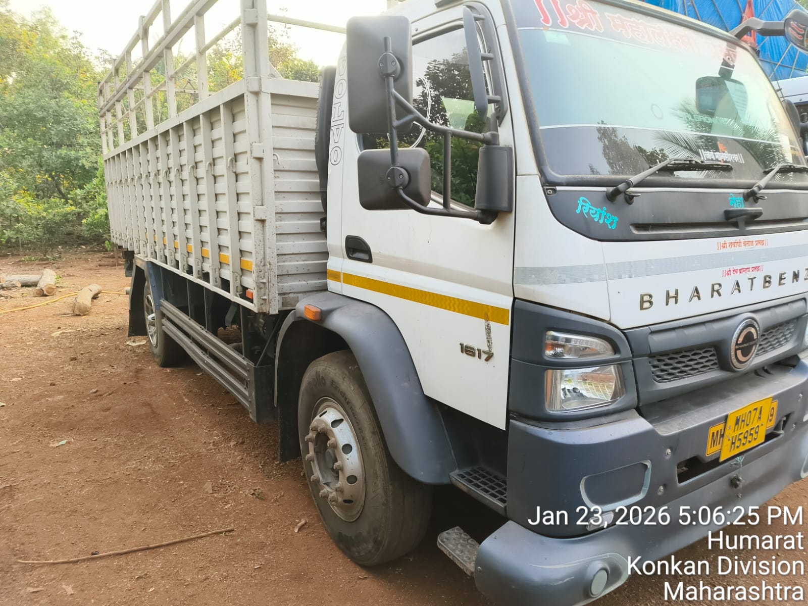 2023 BharatBenz 1617R 5100/CBC Truck 121298 km 3 years for sale in Elite Parking Kudal — photo 1