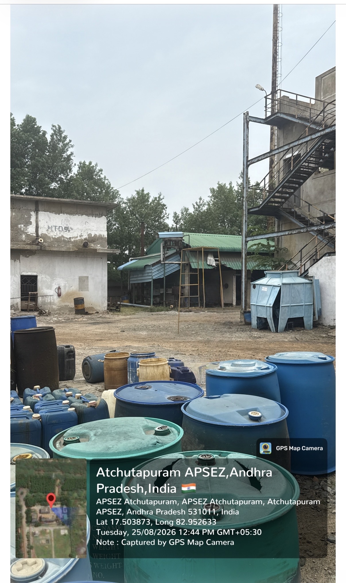 4843.8 square yard Shed with Plant and Machinery for sale in VISAKHAPATNAM Atchutapuram APSEZ — photo 1