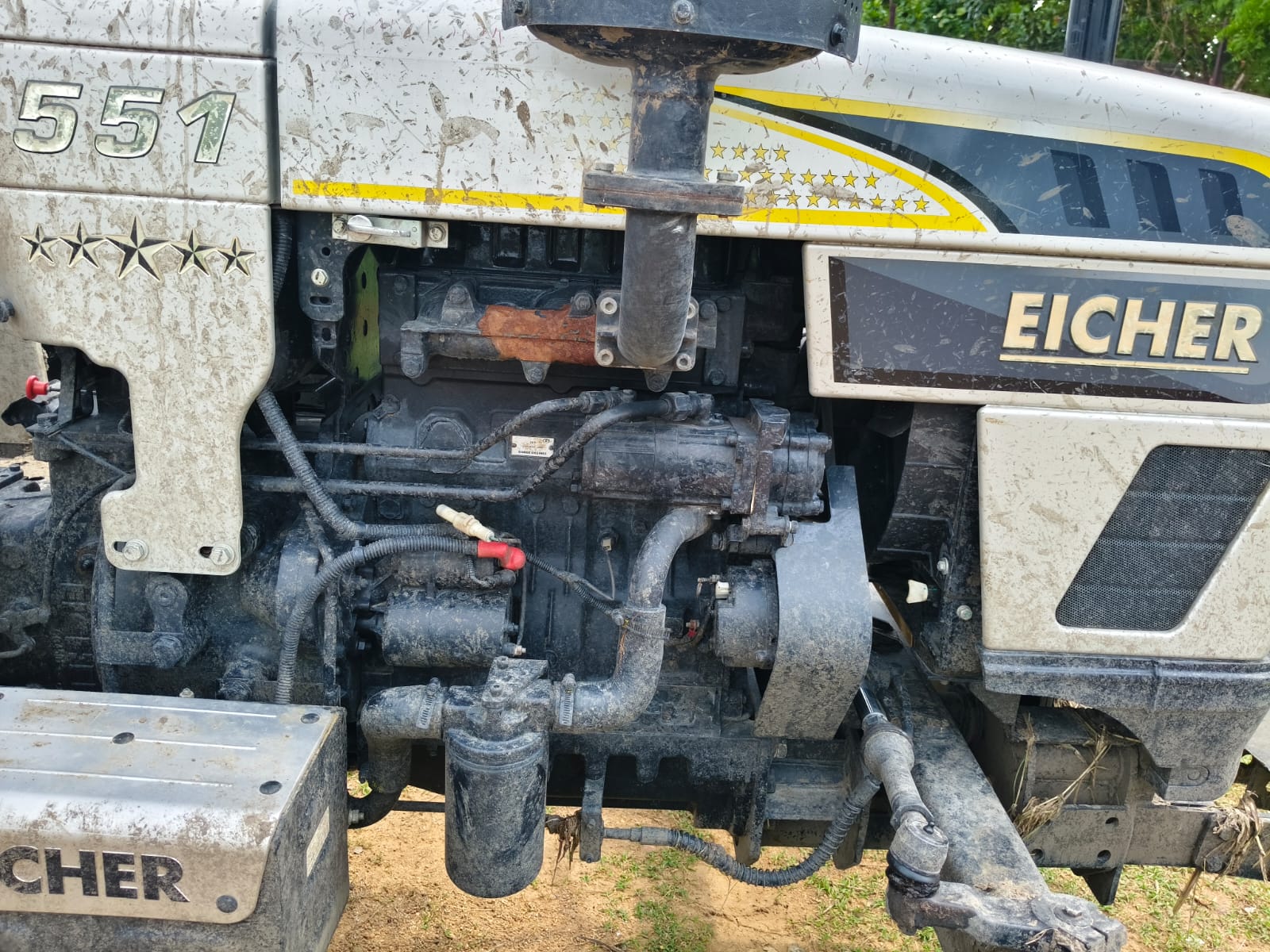 2024 Eicher 551 4WD Prima G3 Tractor 1000 km 2 years for sale in Kamdhenu Parking Yard vellore Karugampattur — photo 3