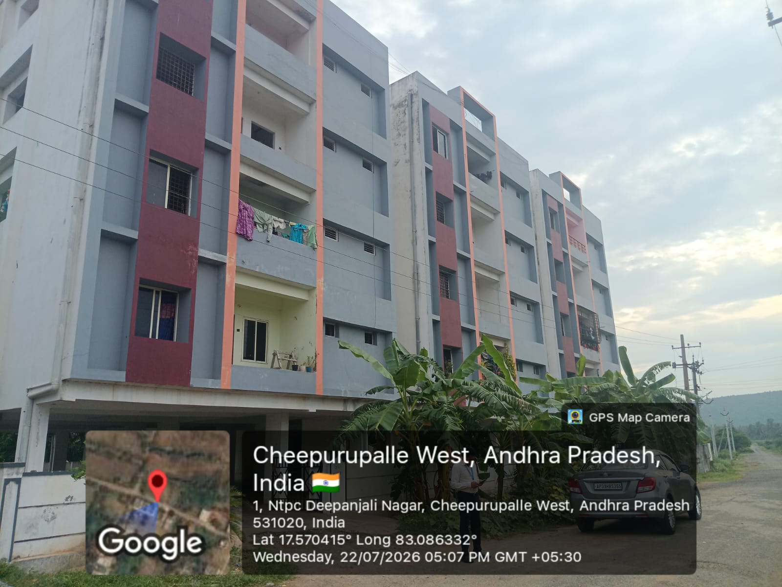 835 square feet Flat for sale in NTPC Simhadri Township — photo 2