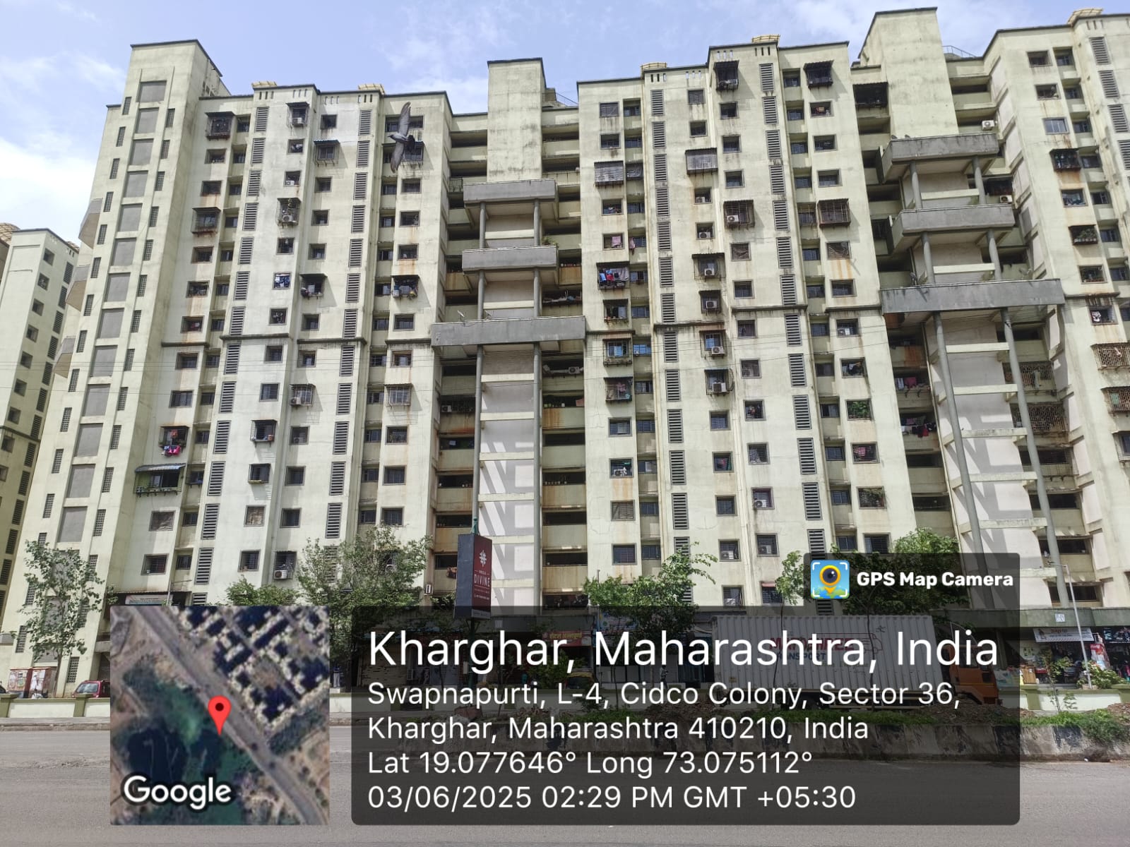 Flat for sale in FL4054TH FLR BUILDING NO L4 SWAPNPOORTI HSGSCHEME SECTOR 36 CIDCO COLONY KHARGHAR NAVI MUMBAI 410210 Navi Mumbai — photo 2
