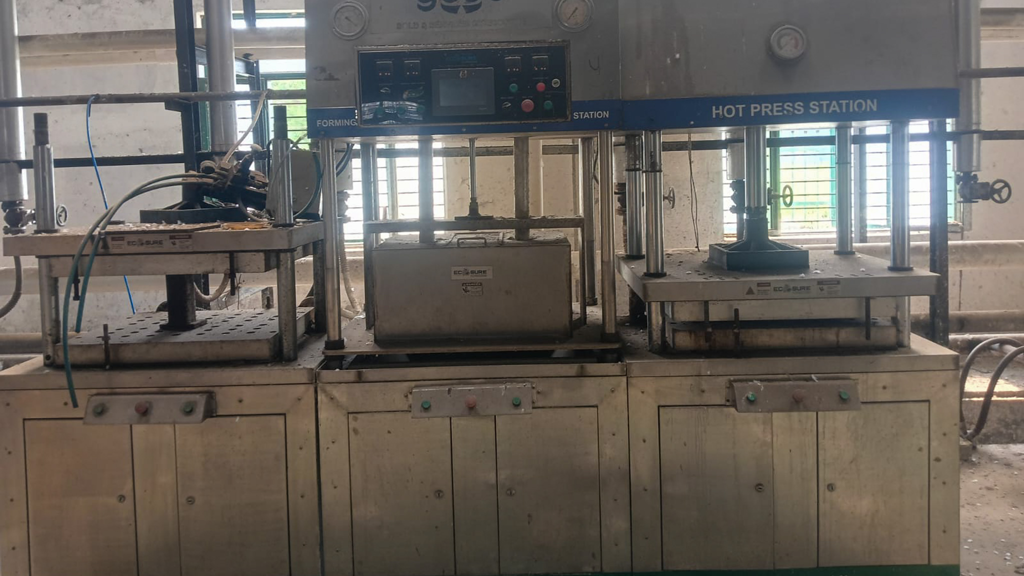 1137.53 square meter Hypothecated Plant & Machinery (Used for indulged in manufacturing various kind of disposable items like plates, bowls, glassware, cutlery etc. from the sugarcane bagasse) lying at Factory Premises. for sale in Reliance Model Eco — photo 7