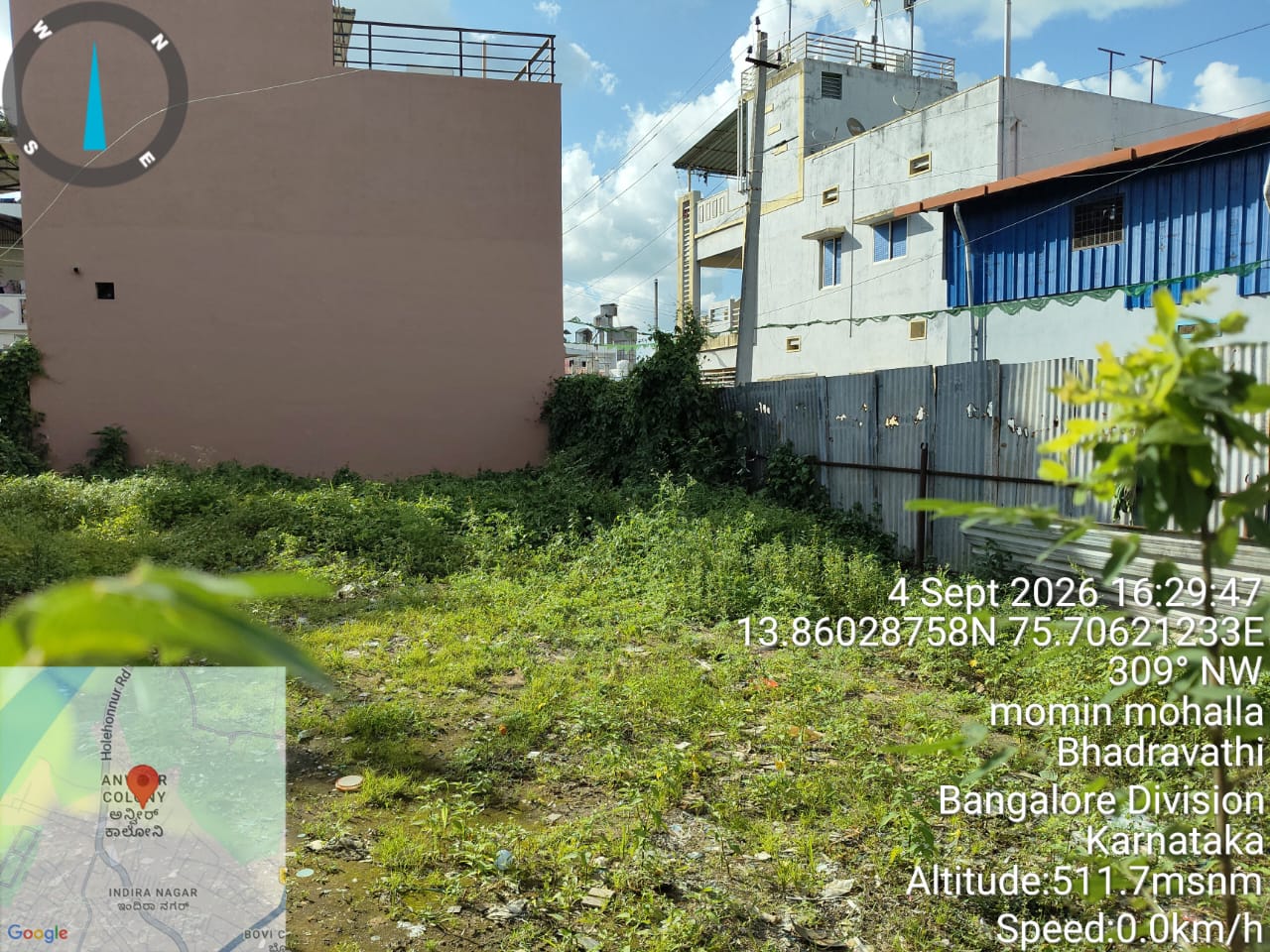 153.29 square meter Plot for sale in BHADRAVATHI WARD NO 7 Bhadravati