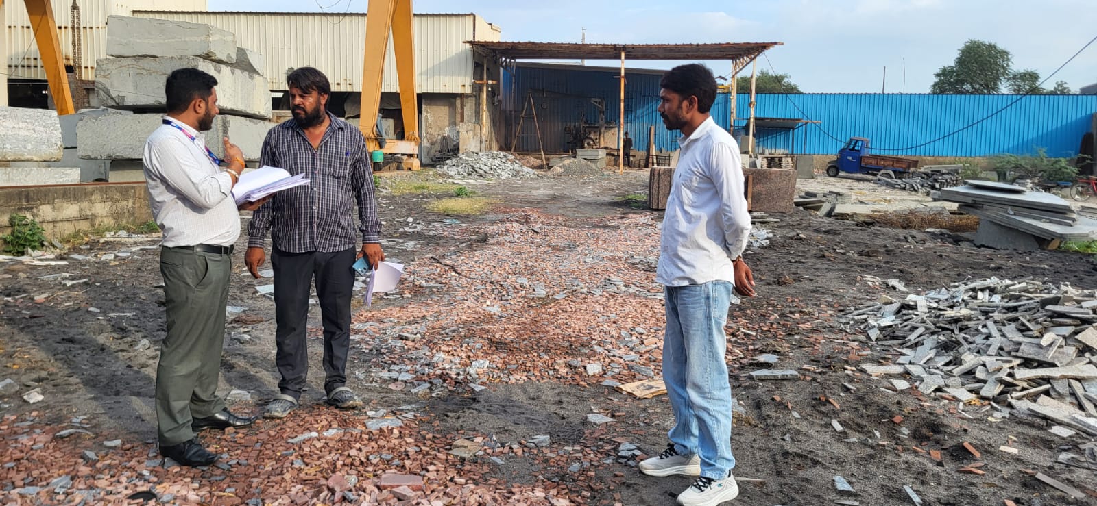 640 square meter Industrial Plot for sale in KISHANGARH Silora Industrial Area — photo 2
