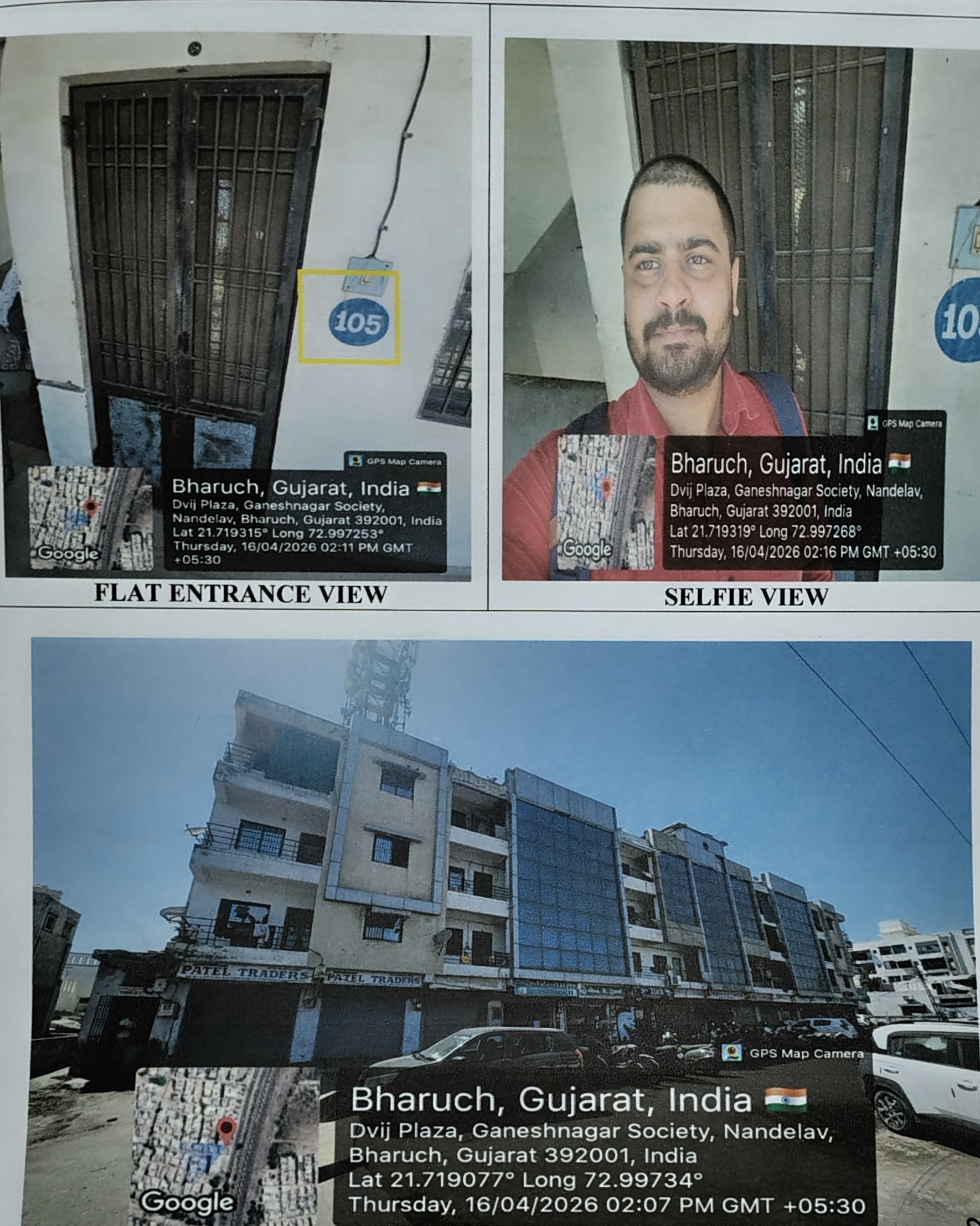 44.68 square meter Flat for sale in BHARUCH Bharuch