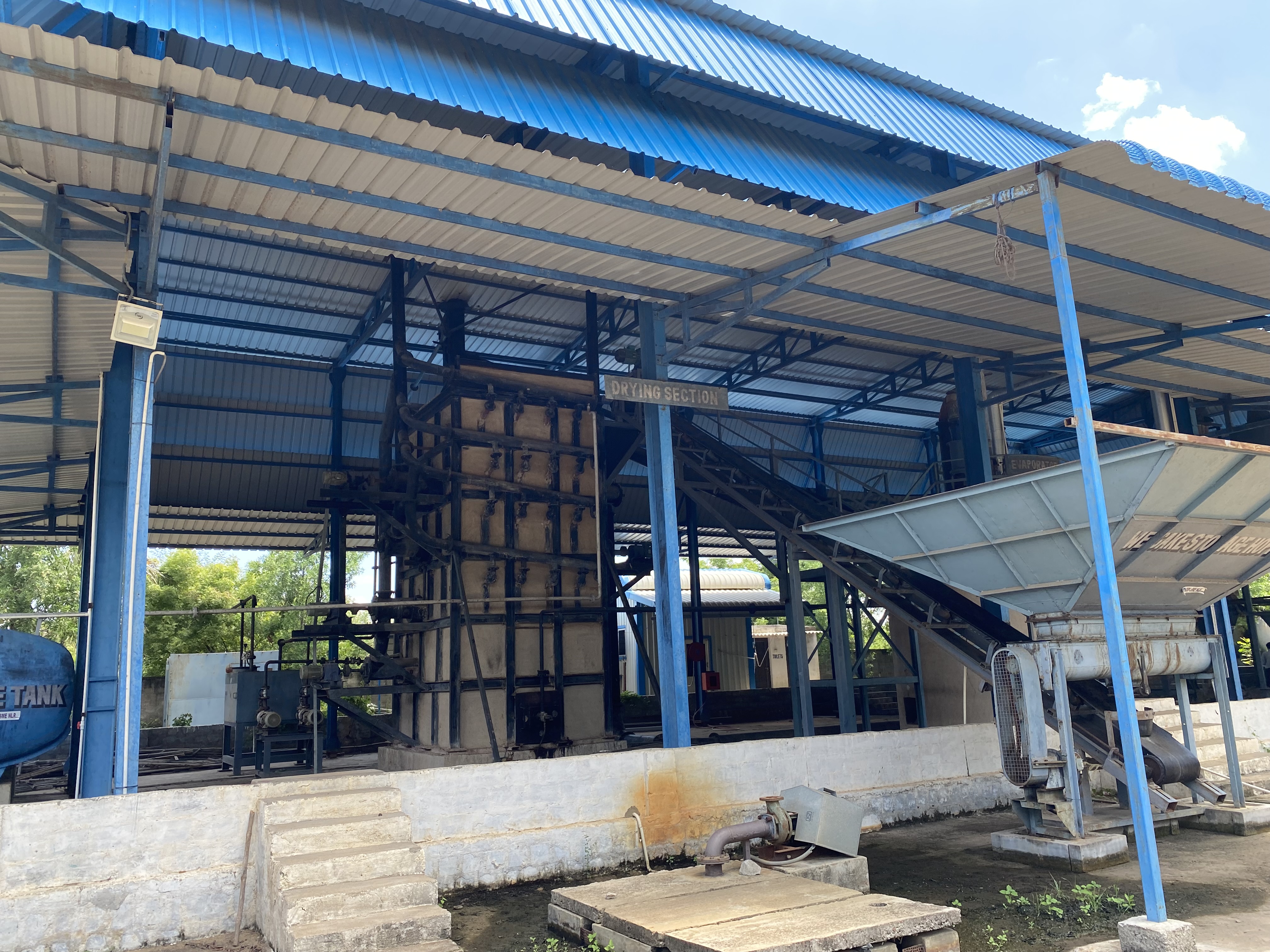 Machinery (Without Shed and Site) for Manufacturing of Ethanol BY Rectified Spirit Cattle Feed with an installed capacity of 10KLPD of Ethanol BY Rectified Spirit 50 MT of Cattle Feed. for sale in KAKUTURU VILLIAGE VENKATACHALAM MANDAL NELLORE Nellor
