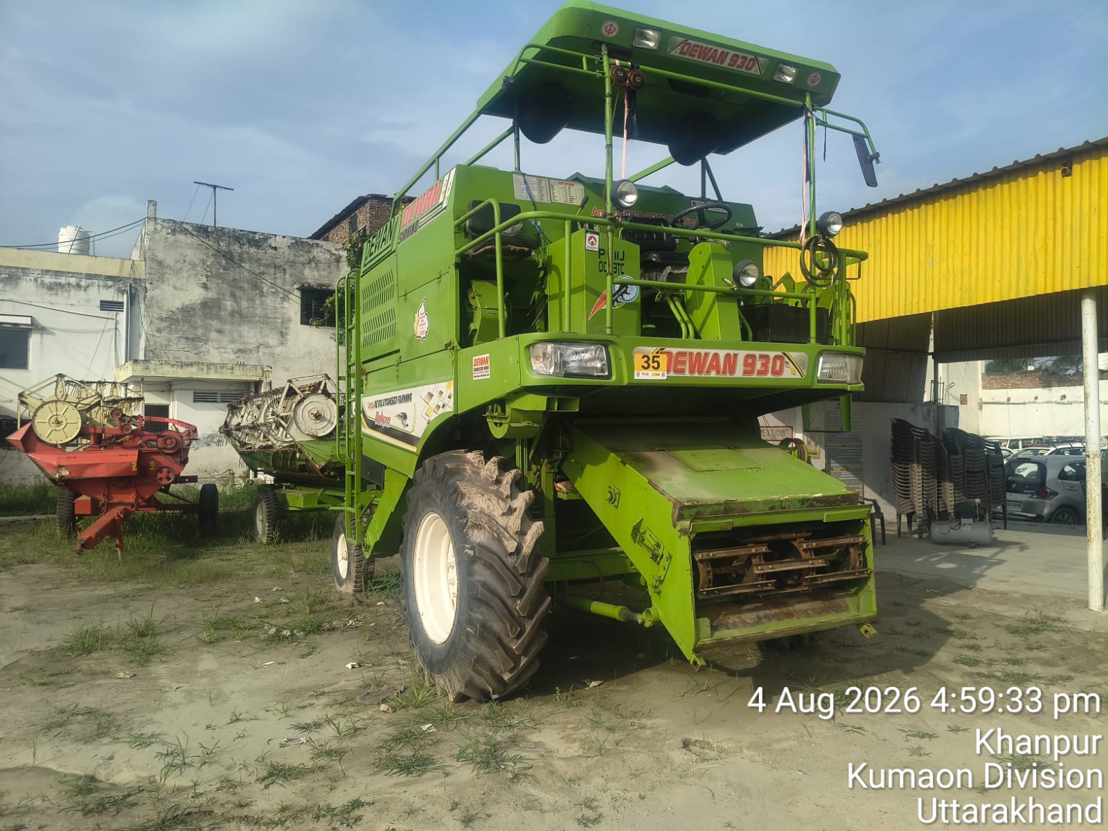 Combine Harvester Make DEWAN 930 for sale in Kashipur Mahua Kheraganj — photo 1