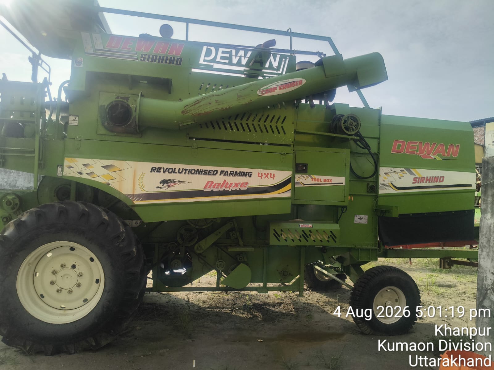 Combine Harvester Make DEWAN 930 for sale in Kashipur Mahua Kheraganj — photo 7