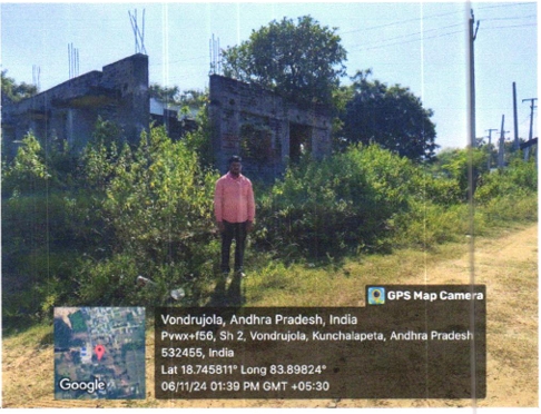 166.66 square yard Plot for sale in Metturu Village, Kotturu Mandal, Hiramandalam Sub Registrar, Srikakulam District Srikakulam