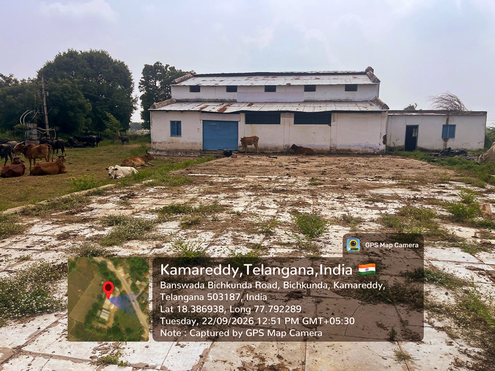 2806.91 square feet Shed with Plant and Machinery for sale in H NO 5-114 G.P. TIN NO 663 LIES IN SY NO 908/B MAHADEV INDUSTRIES WAJIDNAGAR DISTRICT NIZAMABAD Nizamabad — photo 22