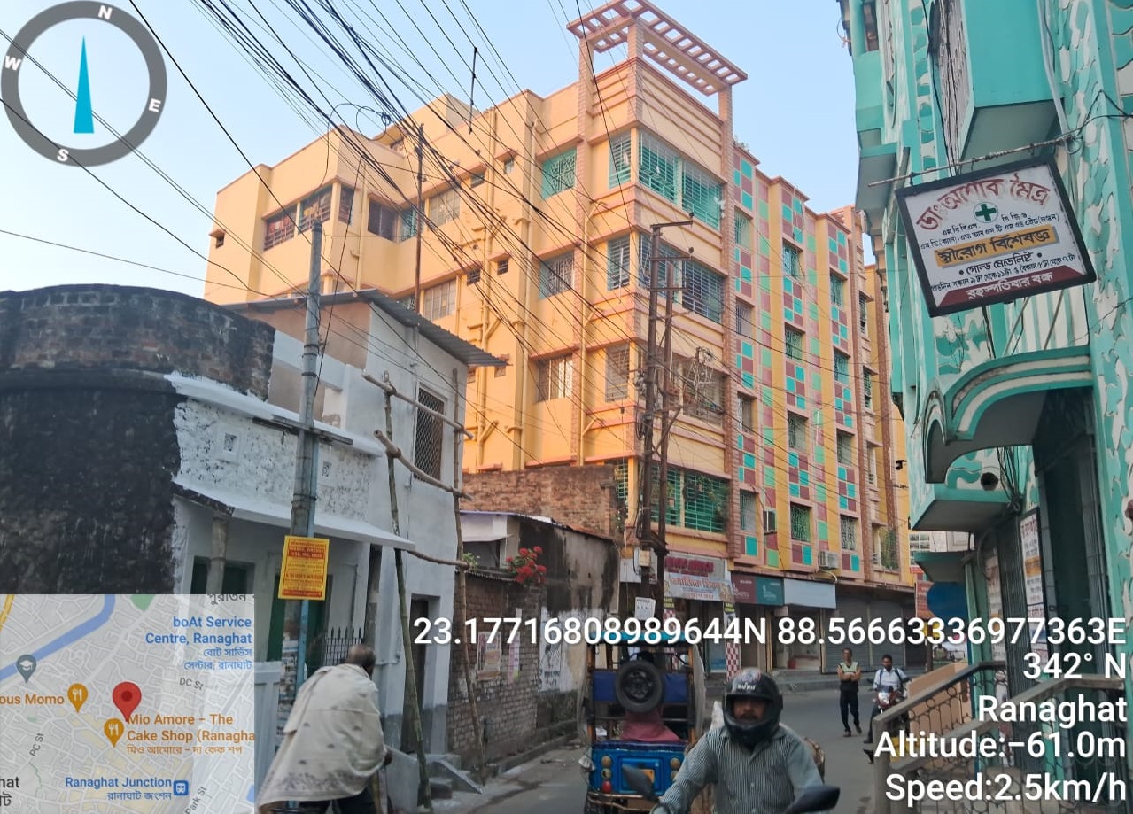 Flat for sale in Rabindranath Sarani, Ranaghat Birnagar — photo 1