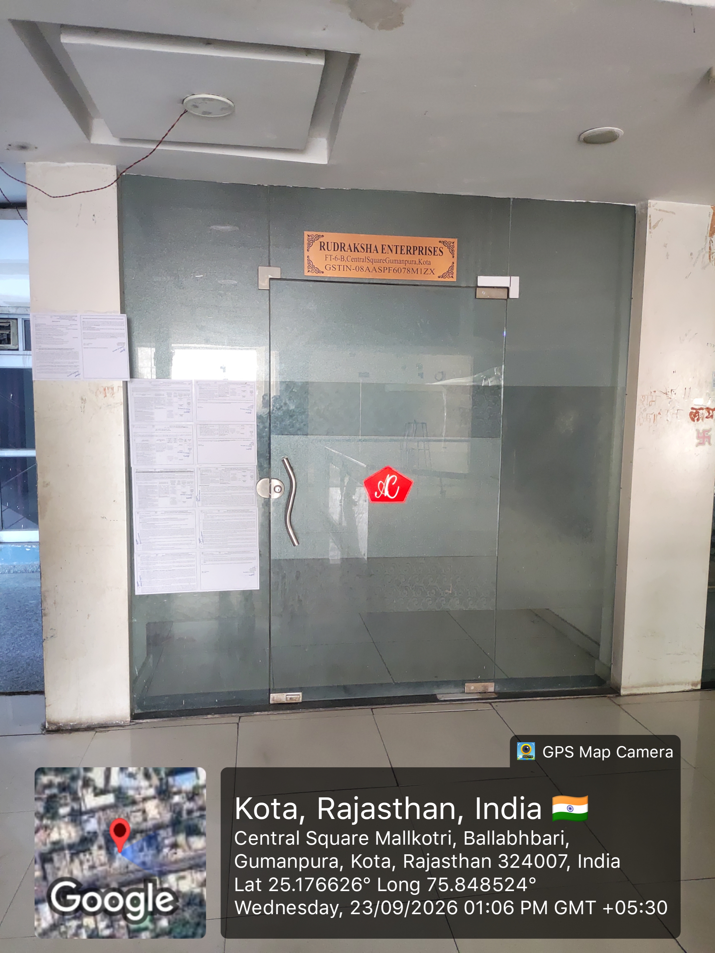 272 square feet Office for sale in Kota