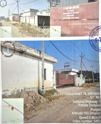 13977 square feet Industrial Plot with Factory Building for sale in Patiala — photo 1