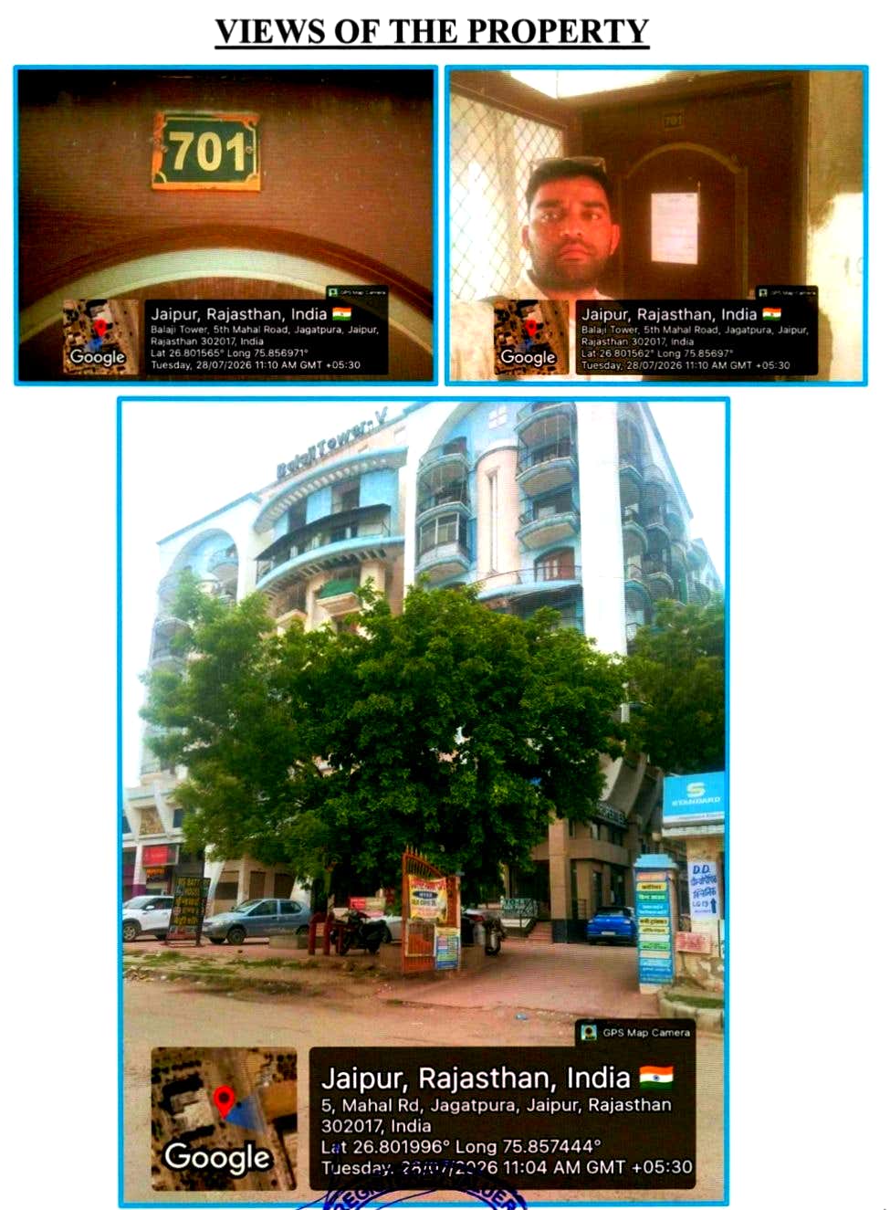 1142.09 square feet Flat for sale in Jaipur