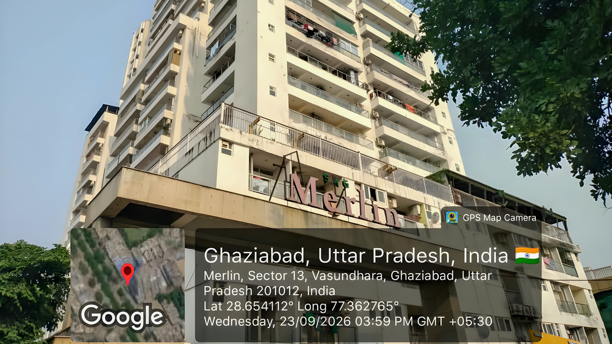 2 BHK Flat for sale in THE MERLIN VASUNDHARA SEC 13 GHB, FLAT NO-132, 1ST FLOOR, THE MERLIN, PLOT NO-13/GH-1, SECTOR-13, VASUNDHARA, GHAZIABAD-201012 Ghaziabad
