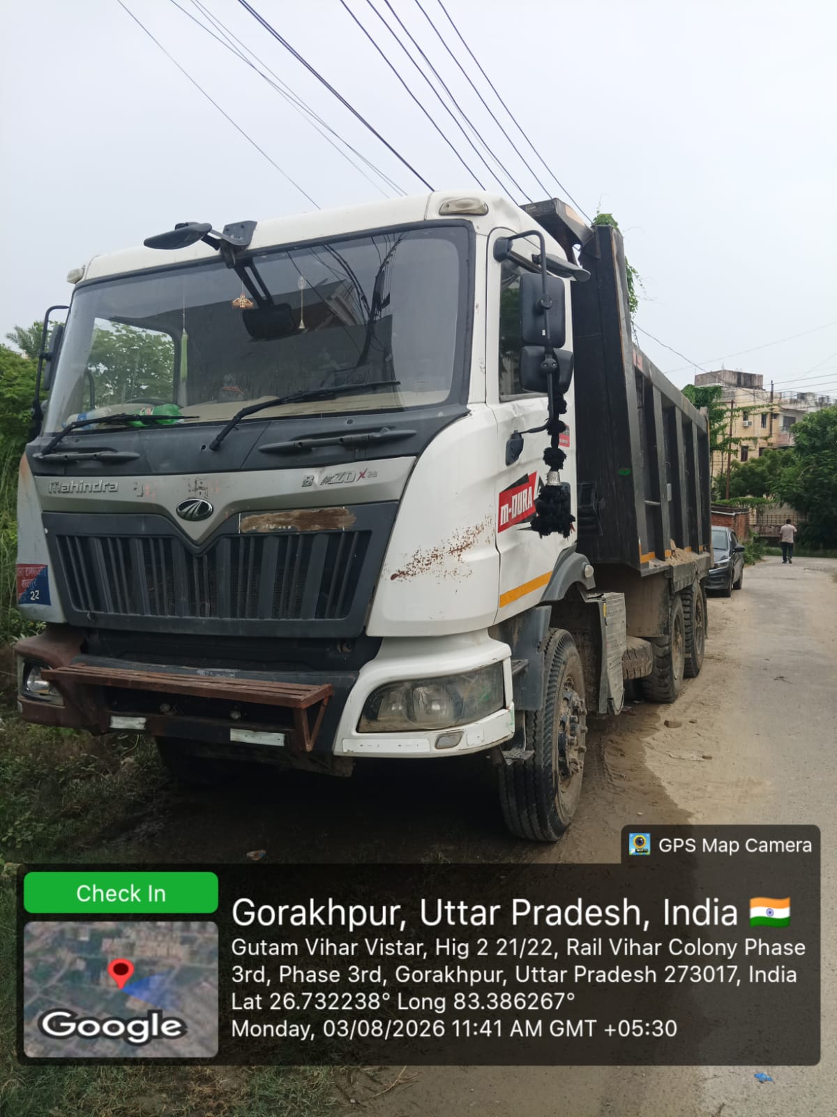 2024 Mahindra & Mahindra Blazo X 28 Tipper Tipper Tipper 120000 km 2 years for sale in SIKTAUR Gorakhpur — photo 2