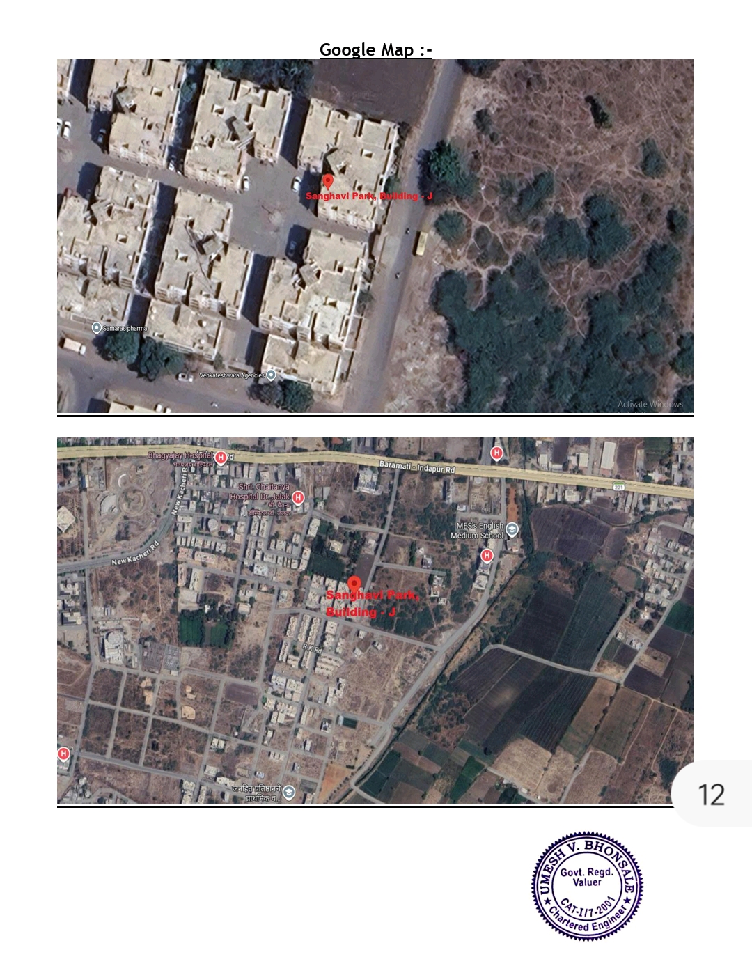 41.02 square meter Flat for sale in Baramati