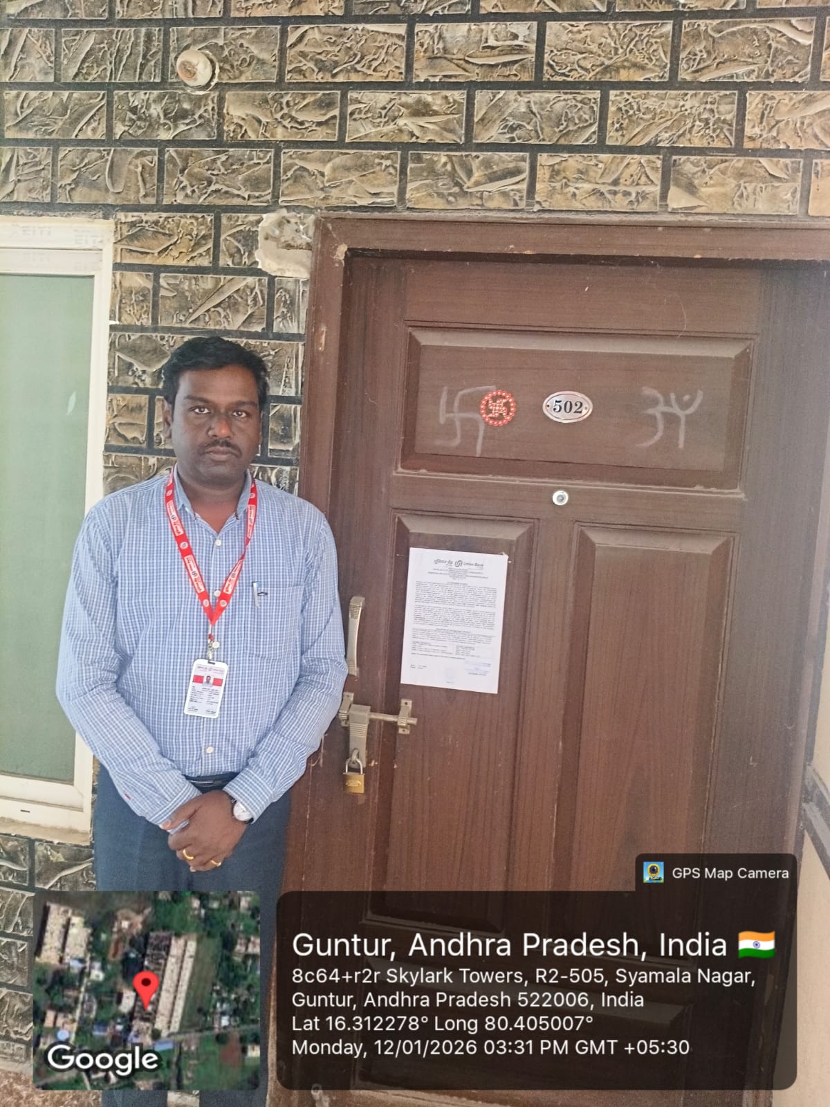 2 BHK Flat for sale in SKYLARK TOWERS, GUNTUR Guntur — photo 1
