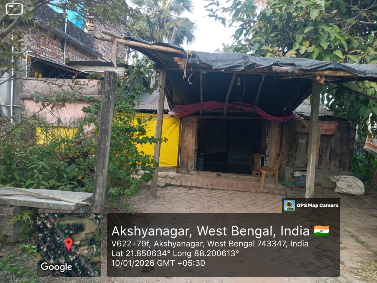 963 square feet Individual House for sale in INDEPENDENT HOUSE, IT IS LOCATED NEAR AKSHAYNAGAR MOKSHADA BANIMANDIR KAKDWIP — photo 2