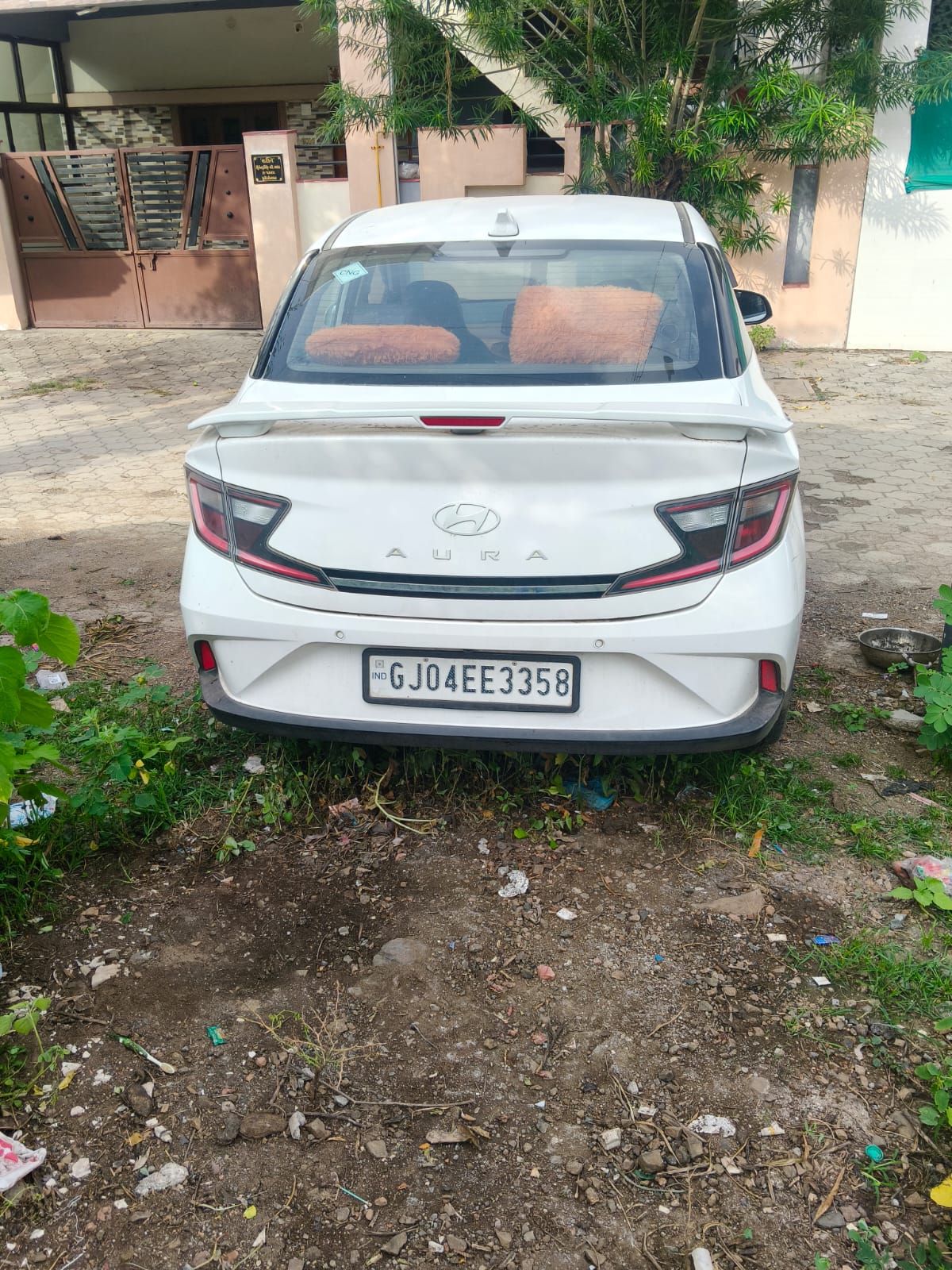 2023 Hyundai Aura SX Plus CNG Sedan 56002 km 3 years for sale in KALIYABID Bhavnagar — photo 3