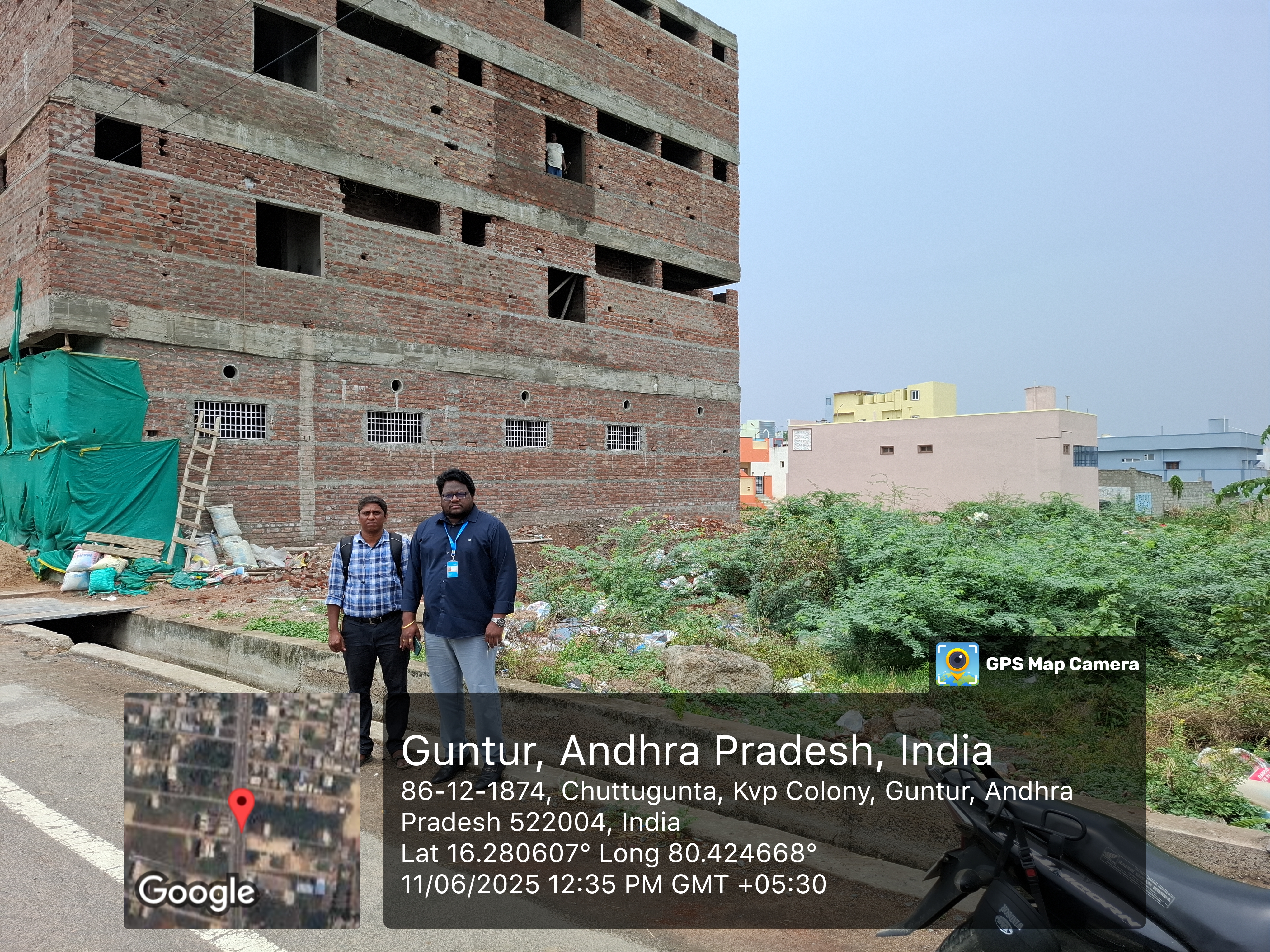 Plot for sale in LALPURAM MAIN ROAD R AGRAHARAM AREA GUNTUR MUNICIPAL CORPORATION Guntur — photo 2