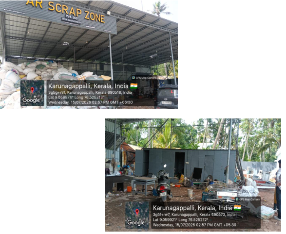 200 square feet Godowns for sale in KARUNAGAPPALLY Karunagappally