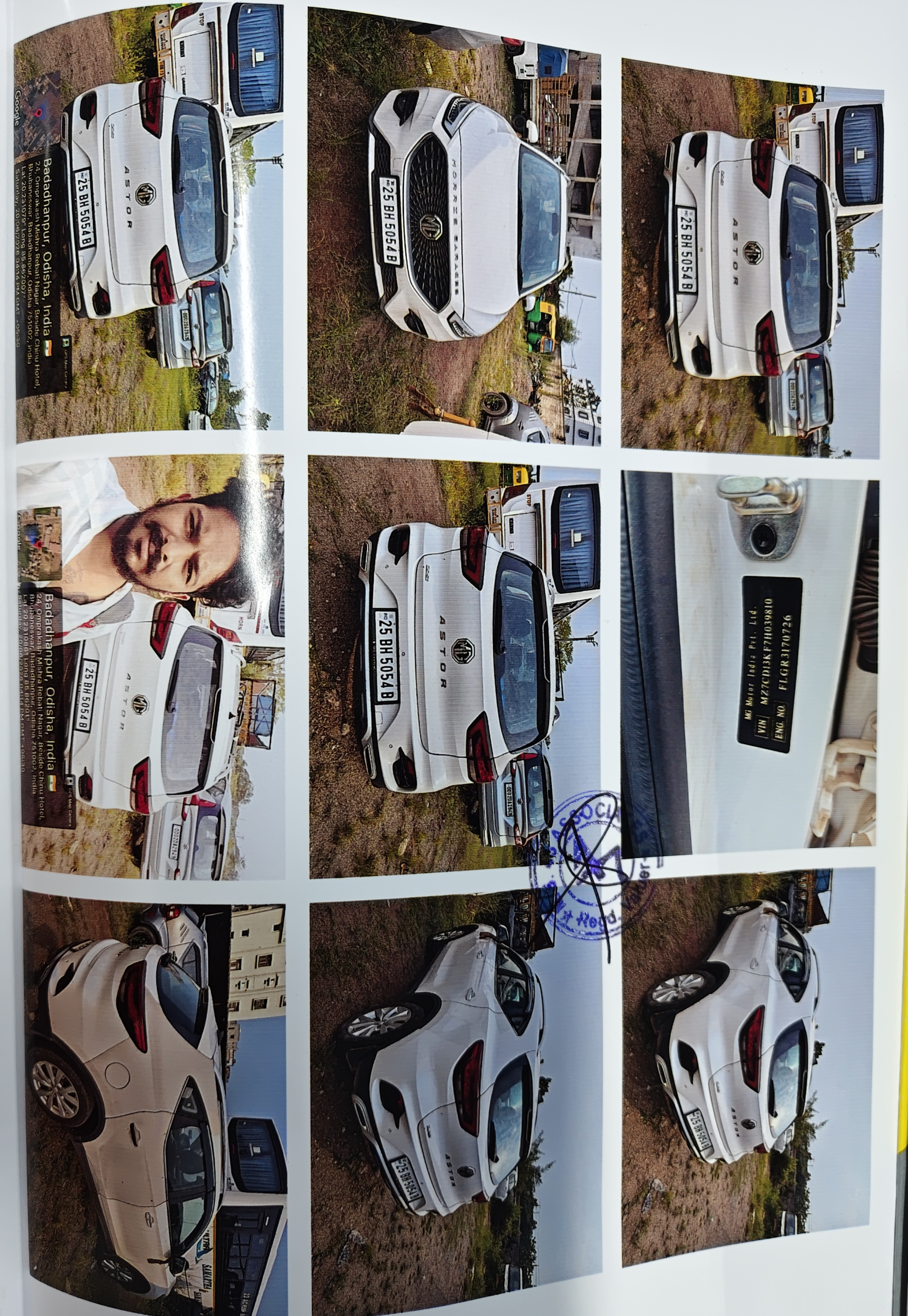 2025 MG Astor Select SUV 24717 km 1 year for sale in SAMIL Nuapatna