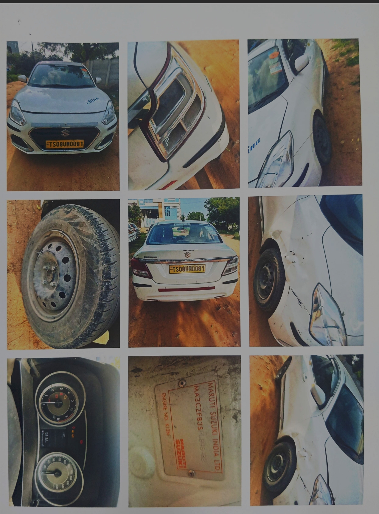 2023 Maruti Suzuki Dzire VXi Compact sedan 103133 km 2 years for sale in NEW S V A STOCKYARD Hyderabad — photo 3