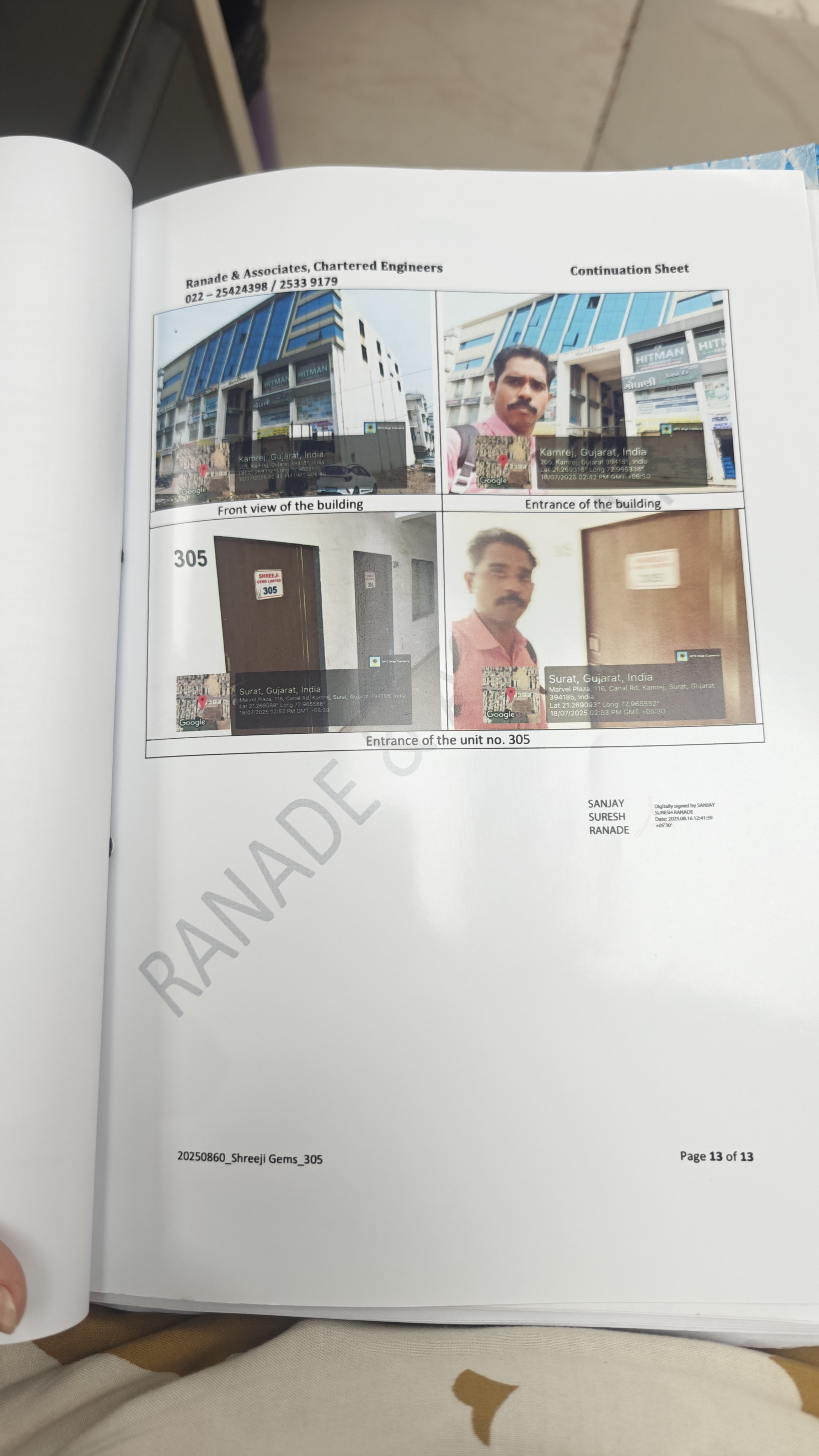 1329.72 square feet Office for sale in KAMREJ, SURAT Surat