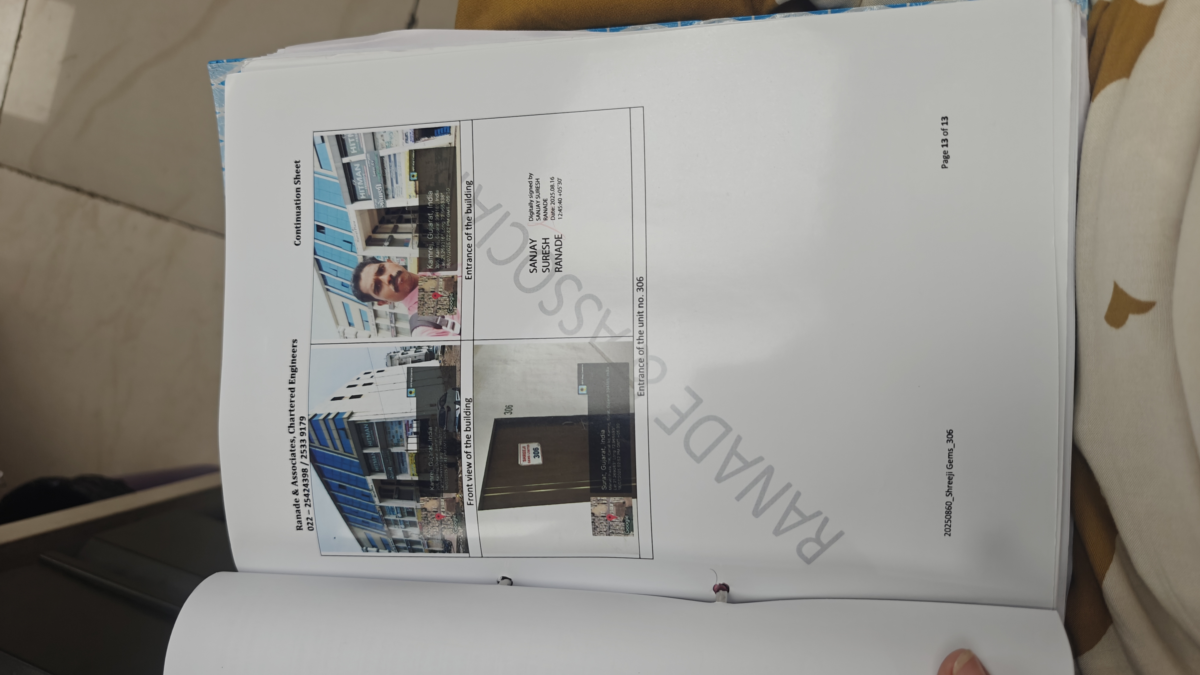 1069.8 square feet Office for sale in Surat