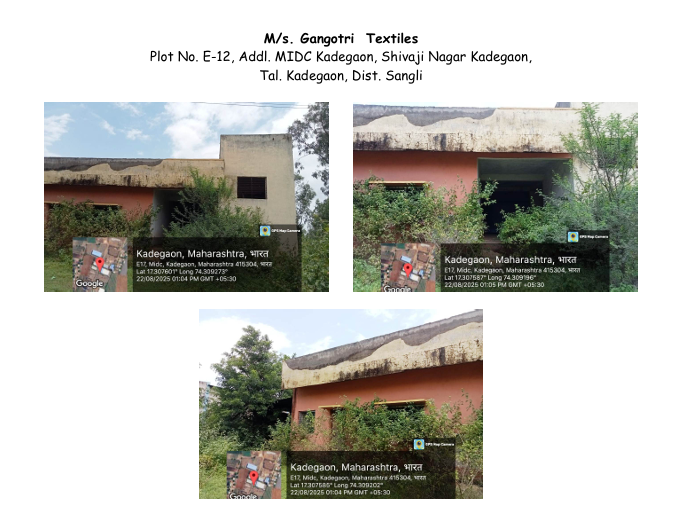 1000 square feet Industrial Plot with Factory Building for sale in Kadegaon Kadegaon MIDC