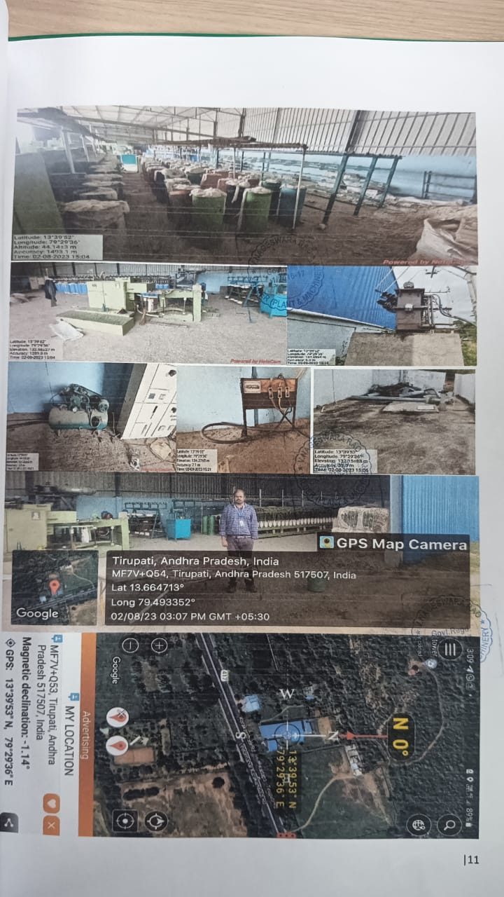 PLANT AND MACHINERY USED IN MFG OF FLOOR CLEANING MOPS for sale in Renigunta Road, Tirupati Chitoor Distt. Gajulamandhyam Industrial Area — photo 1
