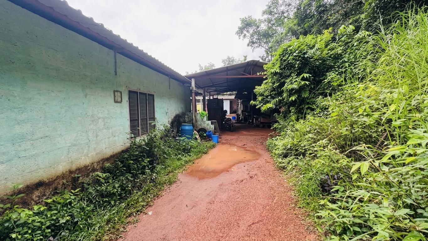 4451 square meter Industrial Plot with Factory Building for sale in Puttur
