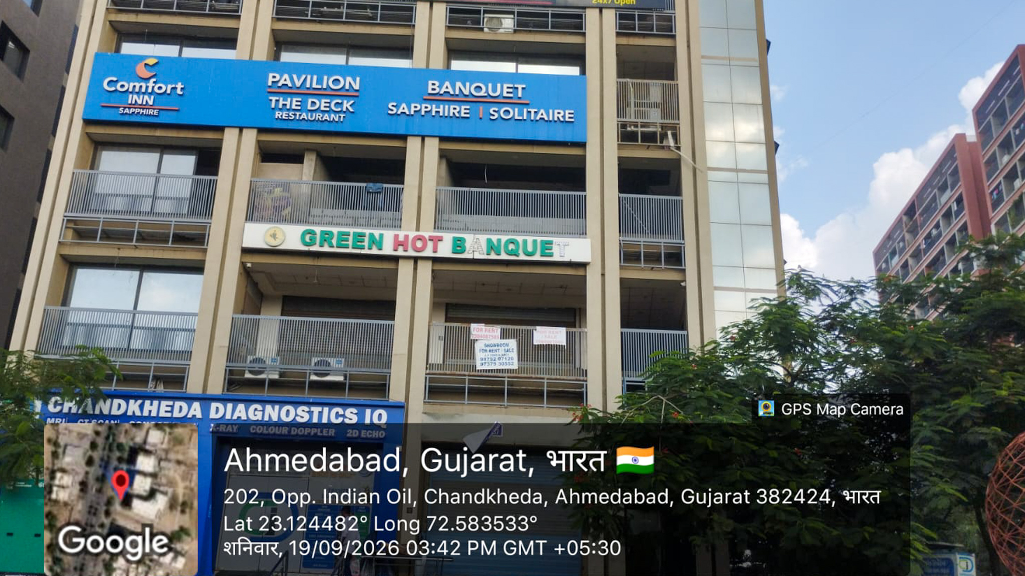 1531.08 square meter Hotel for sale in Scheme known as "SAI SAPPHIRE SQUARE", Chandkheda, Gandhinagar-382424, Gujarat. Gandhinagar. — photo 23