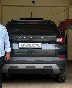 2025 Skoda Kylaq Signature+ 1.0 TSI MT SUV 25000 km 1 year for sale in PADMANABHAIAH YARD NELLORE Nellore