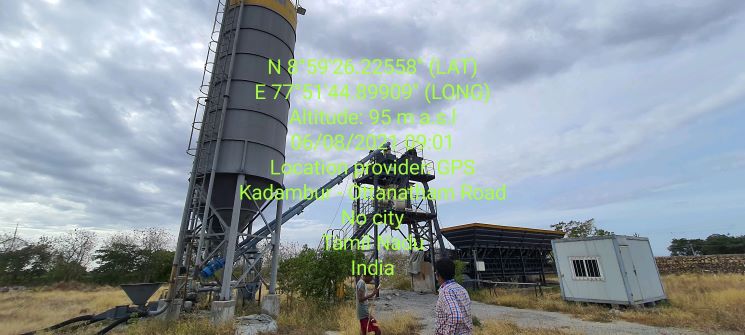 Fully automated Batching Plant - Putzmeister Concrete Machine for sale in RV Road, Kadambur Village, Kovilpatti Tk, Tuticorin-628 714 Marthandam — photo 1