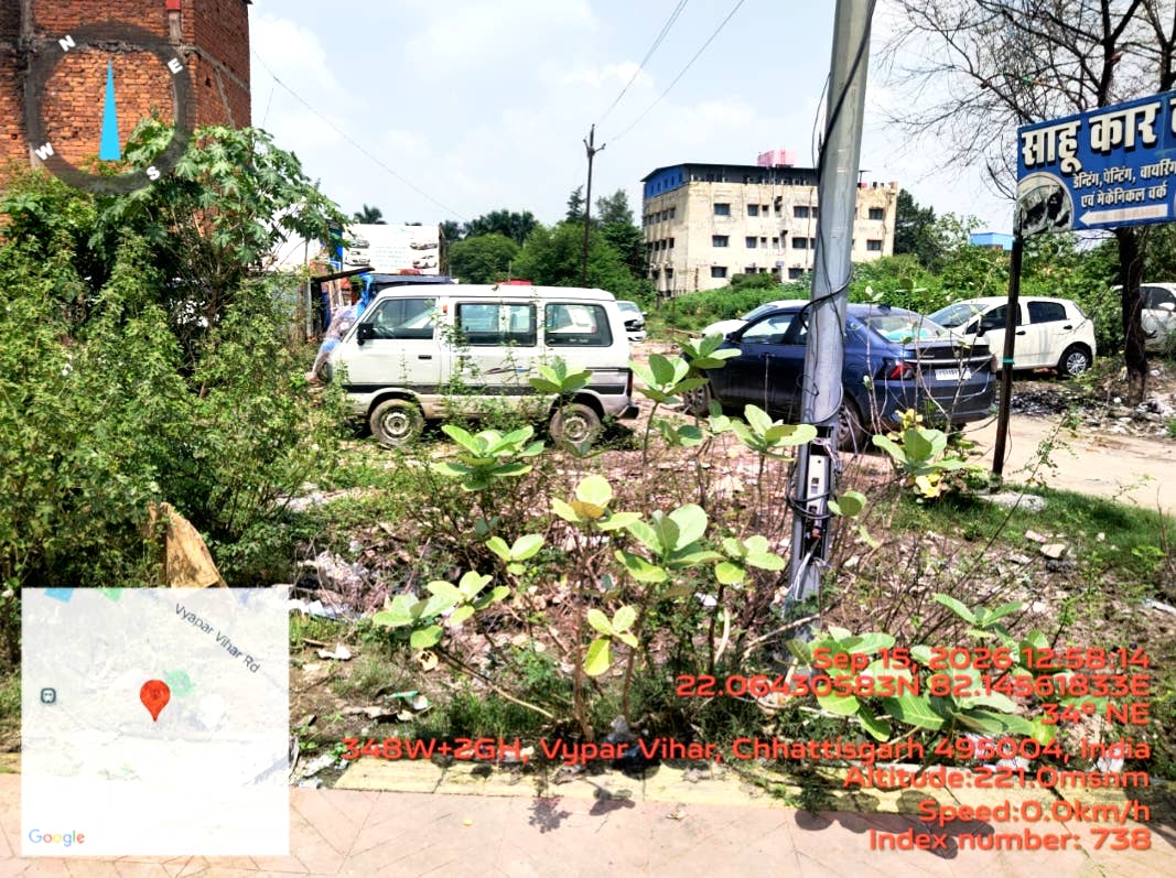 375 square feet Plot for sale in VYAPAR VIHAR Bilaspur — photo 1