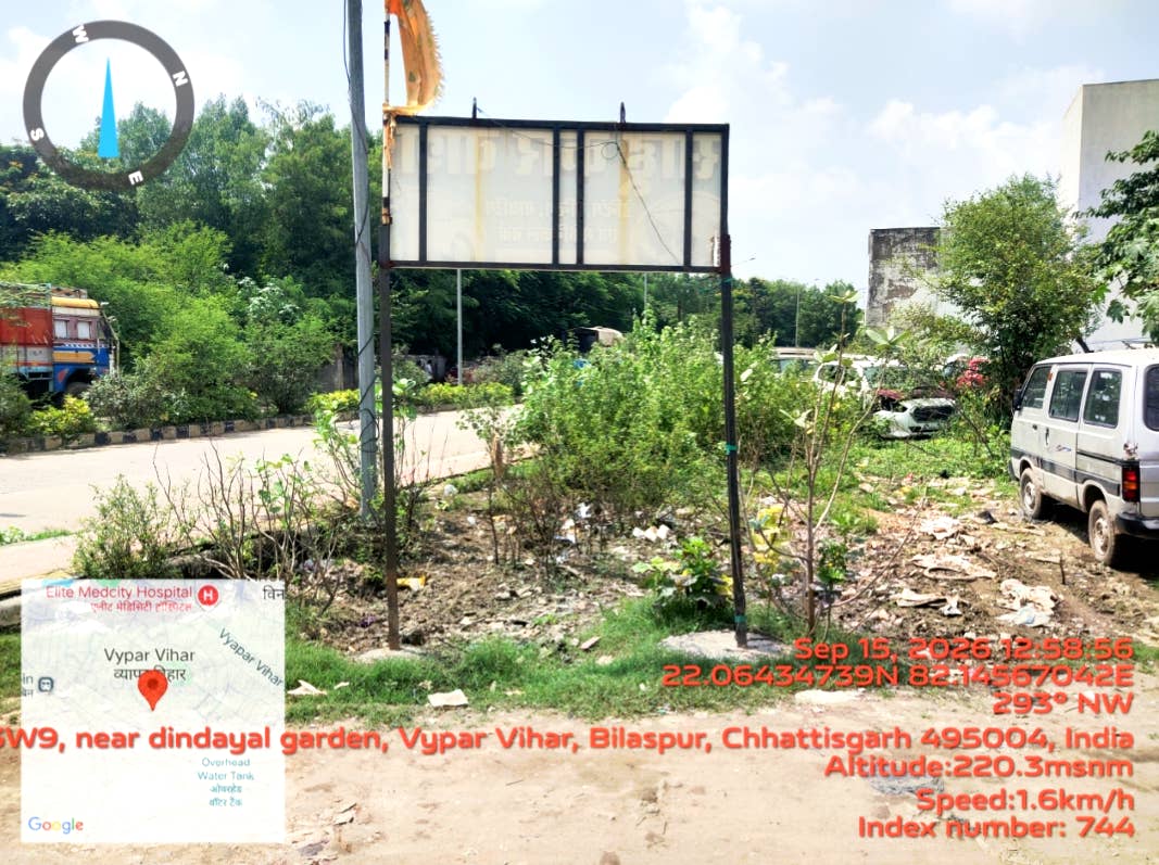 375 square feet Plot for sale in VYAPAR VIHAR Bilaspur — photo 2