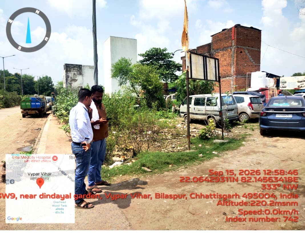 375 square feet Plot for sale in VYAPAR VIHAR Bilaspur — photo 4