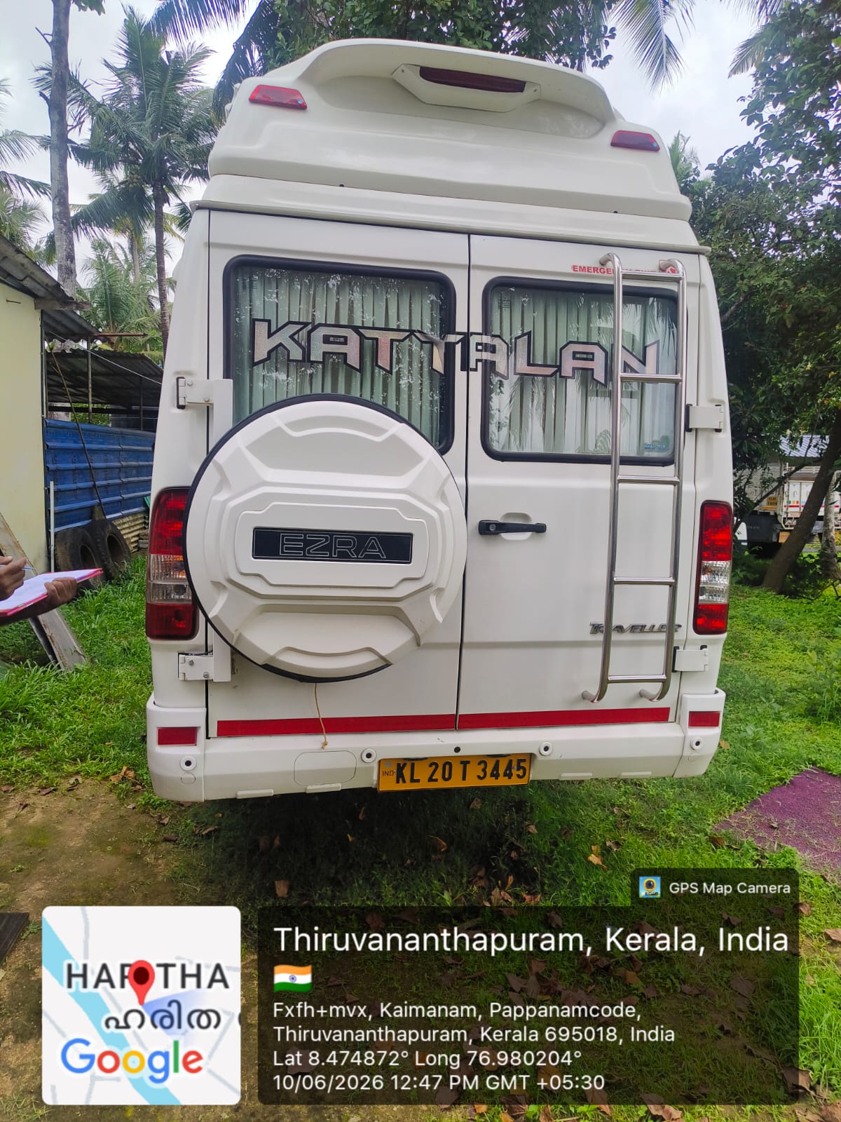 TRAVELLER for sale in NOW HELD AT YARD AT PAPPANAMCODE Thiruvananthapuram — photo 3