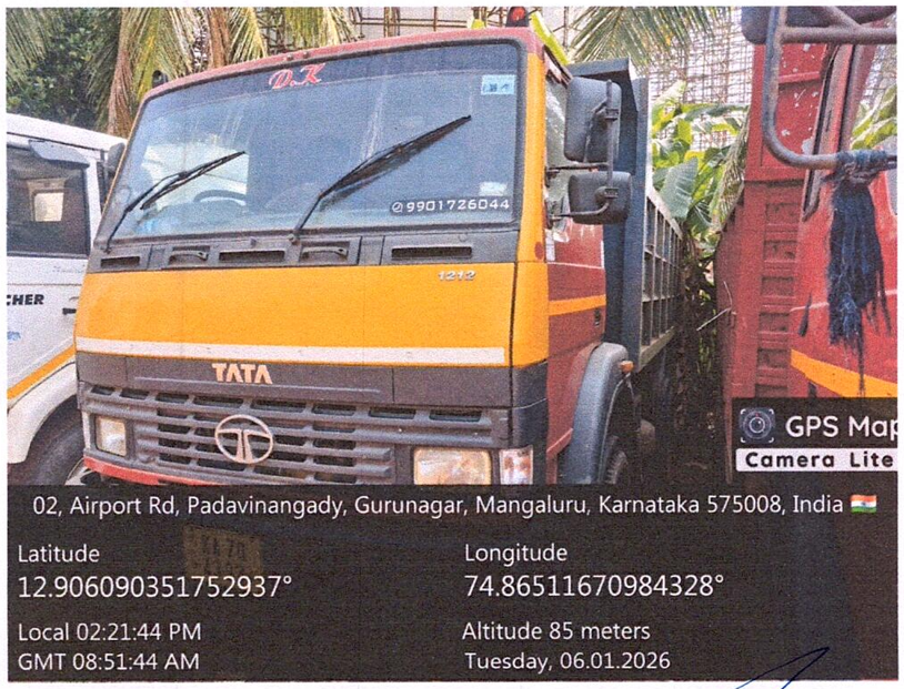 2021 Tata 1212 LPT CAB Truck 60534 km 4 years for sale in Mathashree Associates, Mary hill Yard, Mary hill, Mangaluru Mangaluru — photo 1