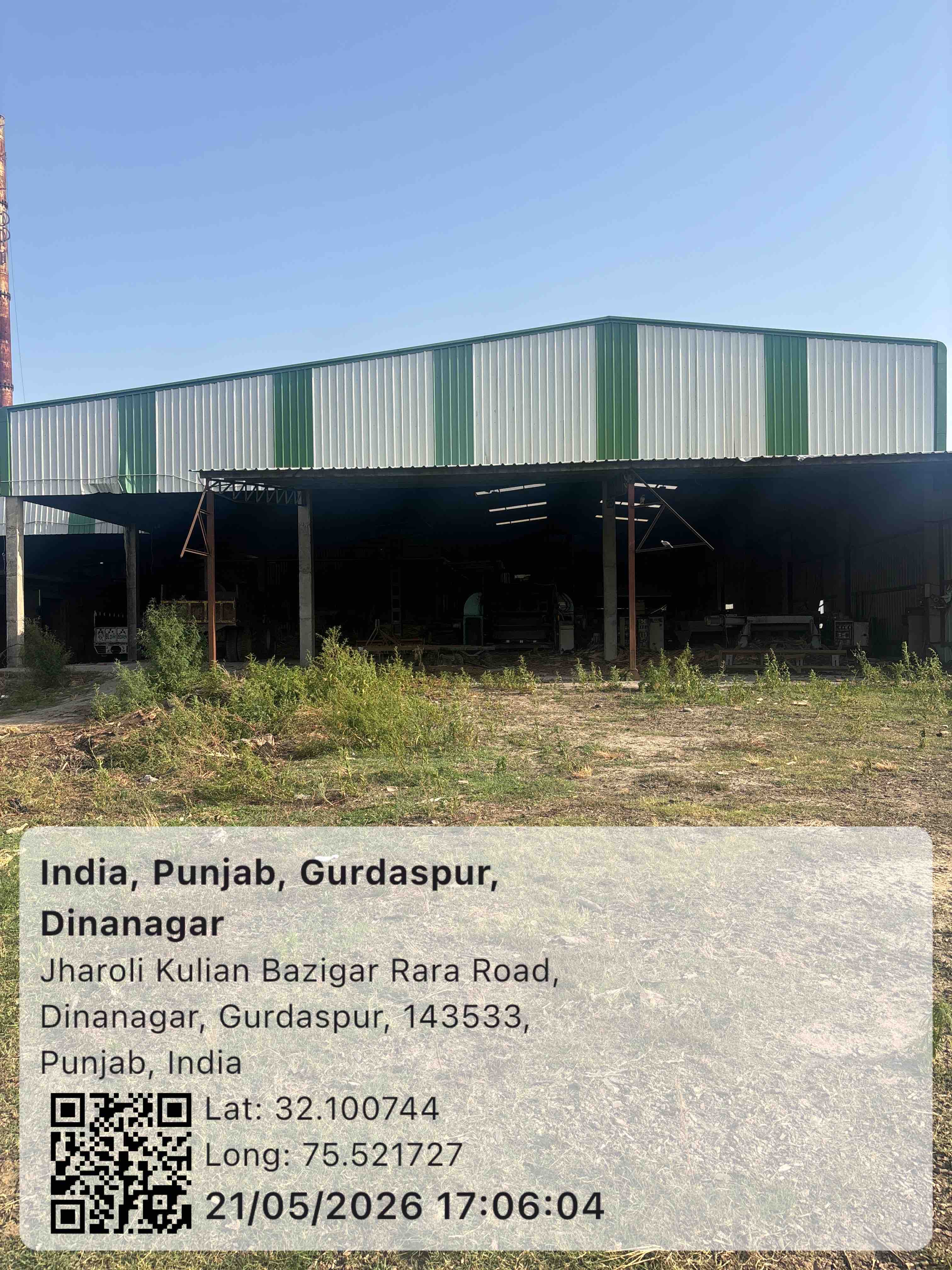 13835.9 square meter Shed with Plant and Machinery for sale in Dinanagar — photo 1