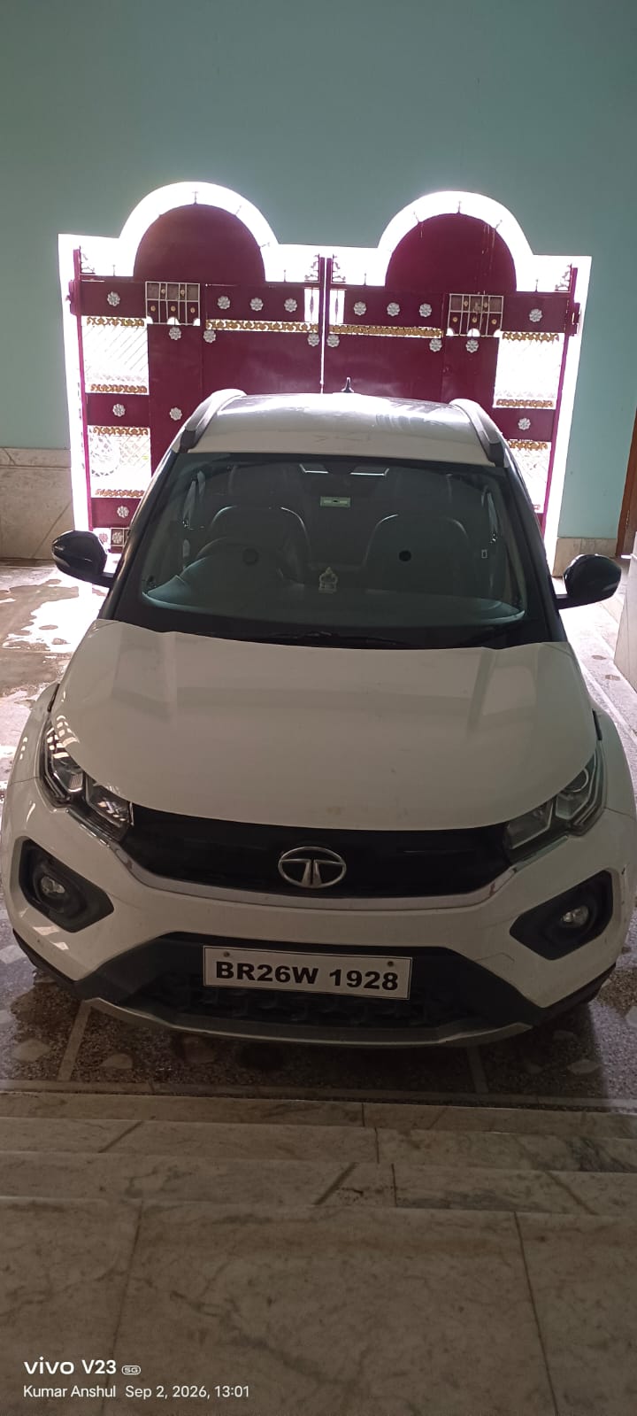2022 Tata Nexon XZ Petrol MT SUV 56307 km 4 years for sale in BBSL Parking Yard Aurangabad — photo 2