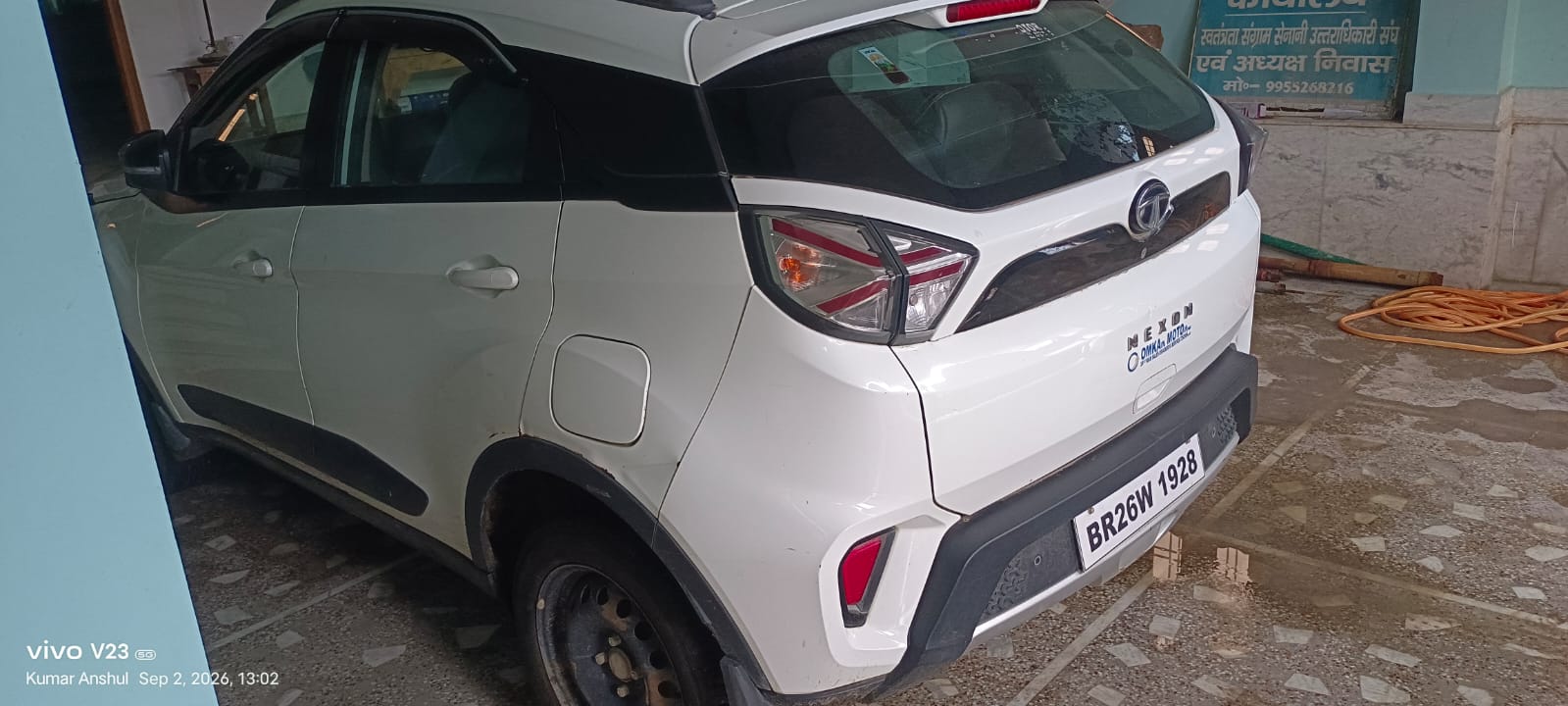 2022 Tata Nexon XZ Petrol MT SUV 56307 km 4 years for sale in BBSL Parking Yard Aurangabad — photo 4