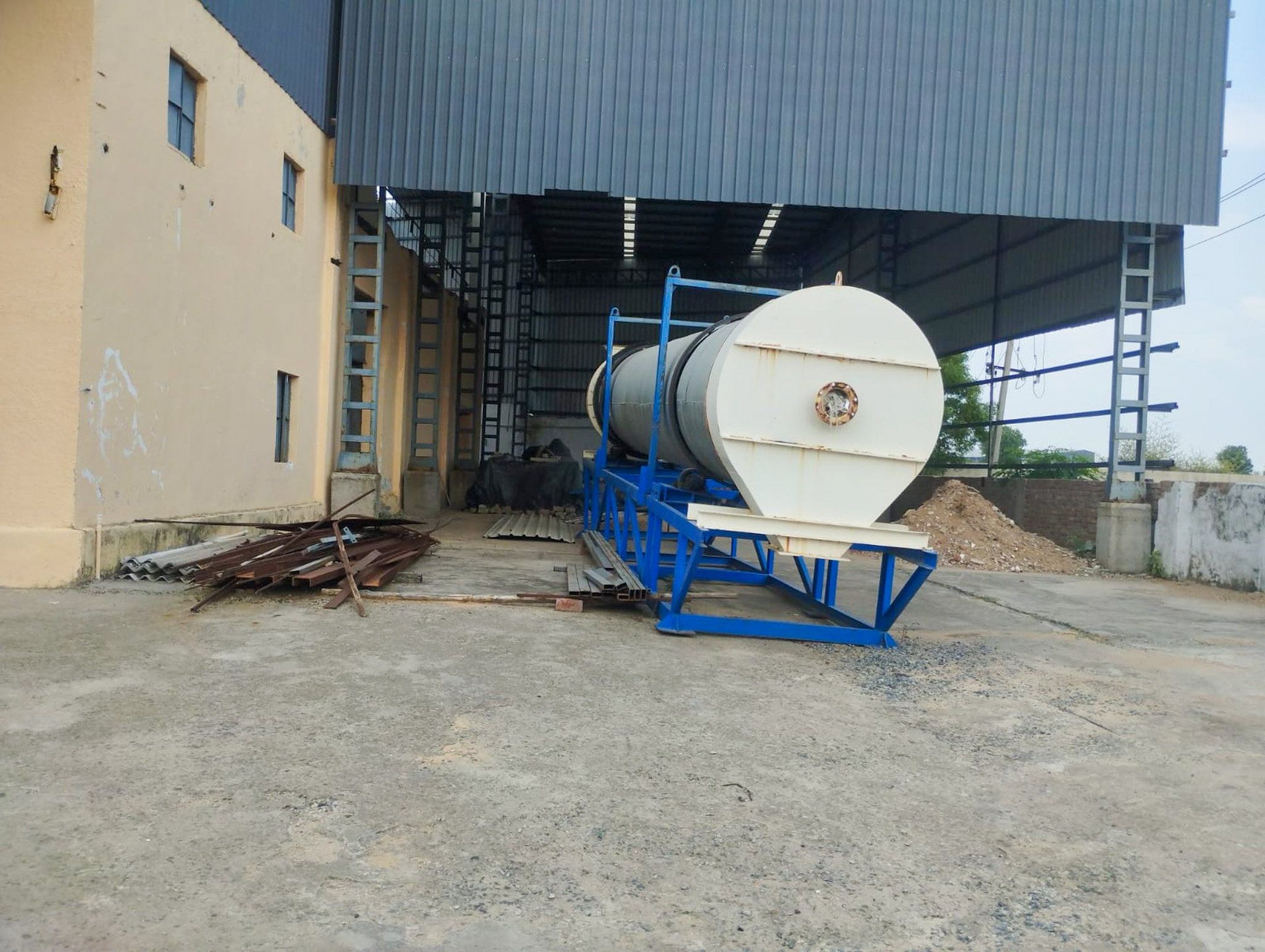 Industrial Plot with Factory Building for sale in VILLAGE BUDASAN, KADI, MEHSANA Kadi — photo 20