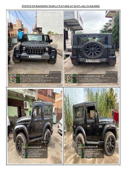 2022 Mahindra Thar LXT SUV 16473 km 4 years for sale in SDMC PARKING PVR VIKASPURI New Delhi — photo 3